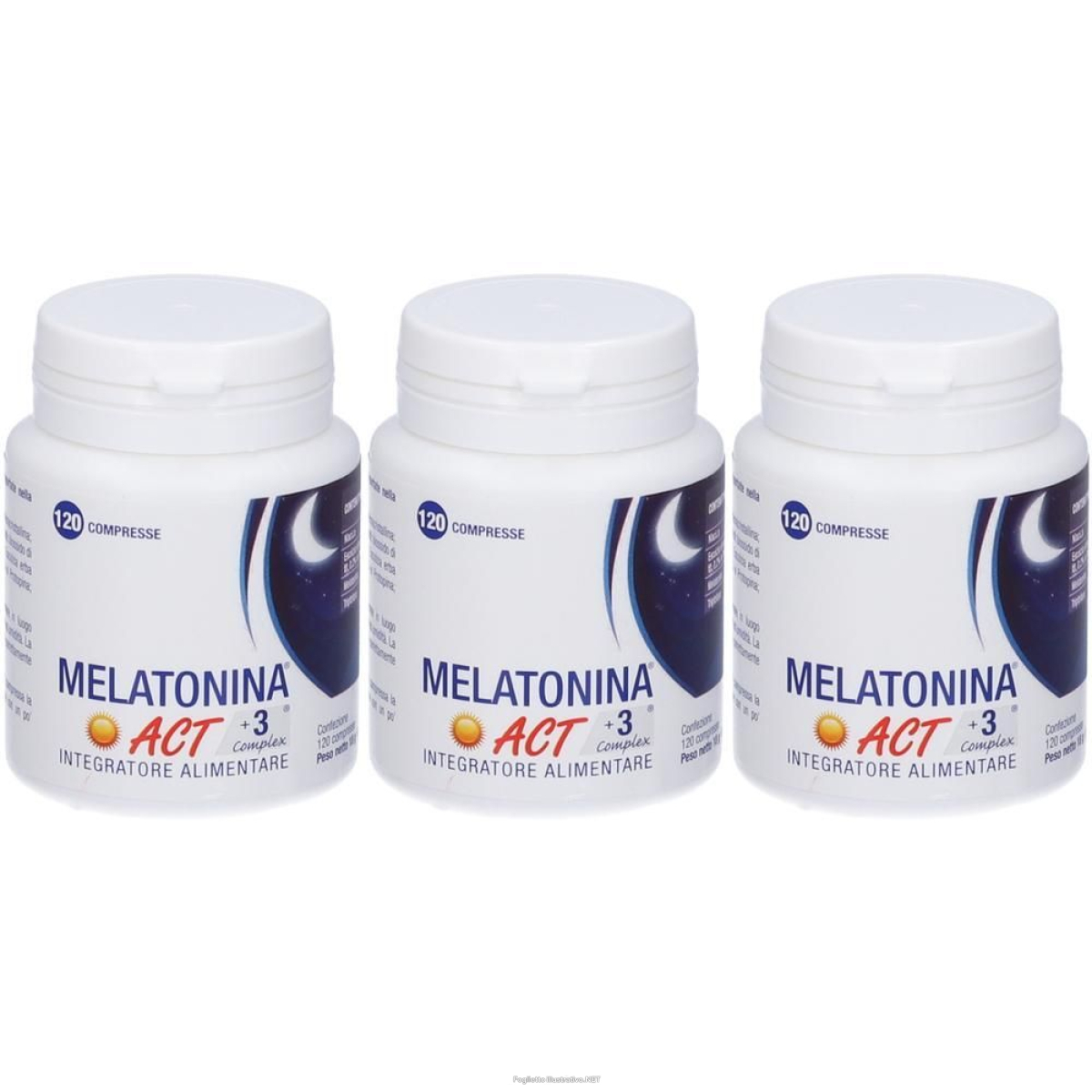 Cerca Offerte di melatonina linea act act complex 3x18 g compresse e acquista online