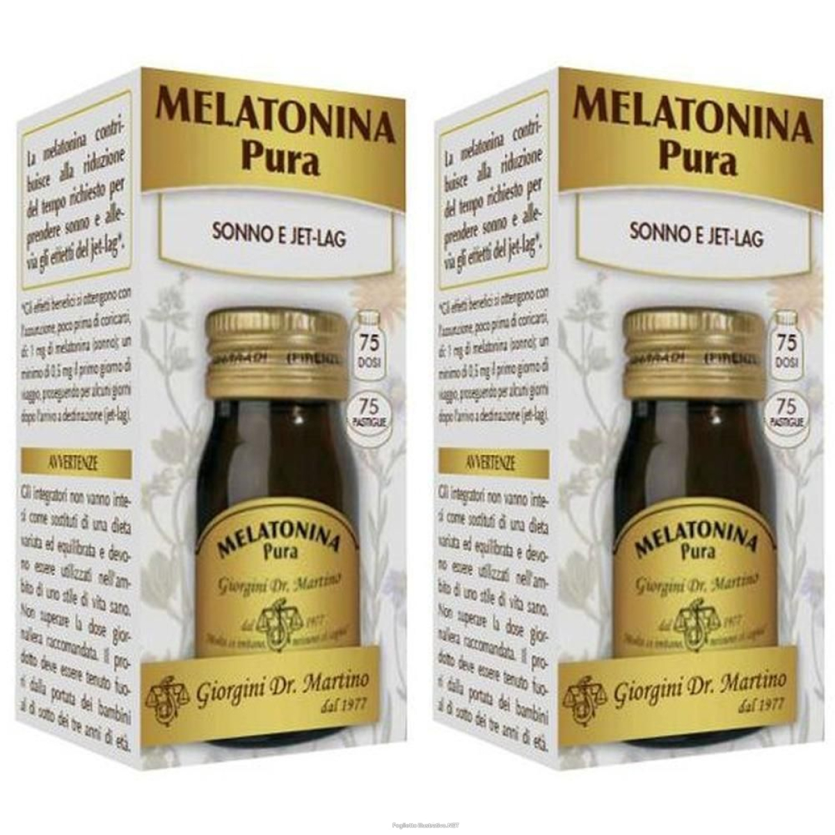 Cerca Offerte di melatonina pura 75 pastiglie 2x75 pz e acquista online
