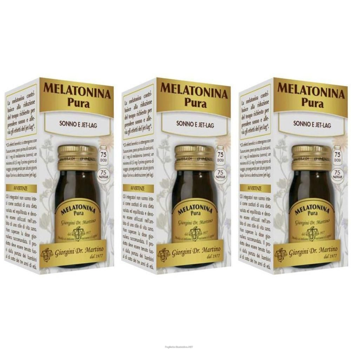 Cerca Offerte di melatonina pura 75 pastiglie 3x75 pz e acquista online