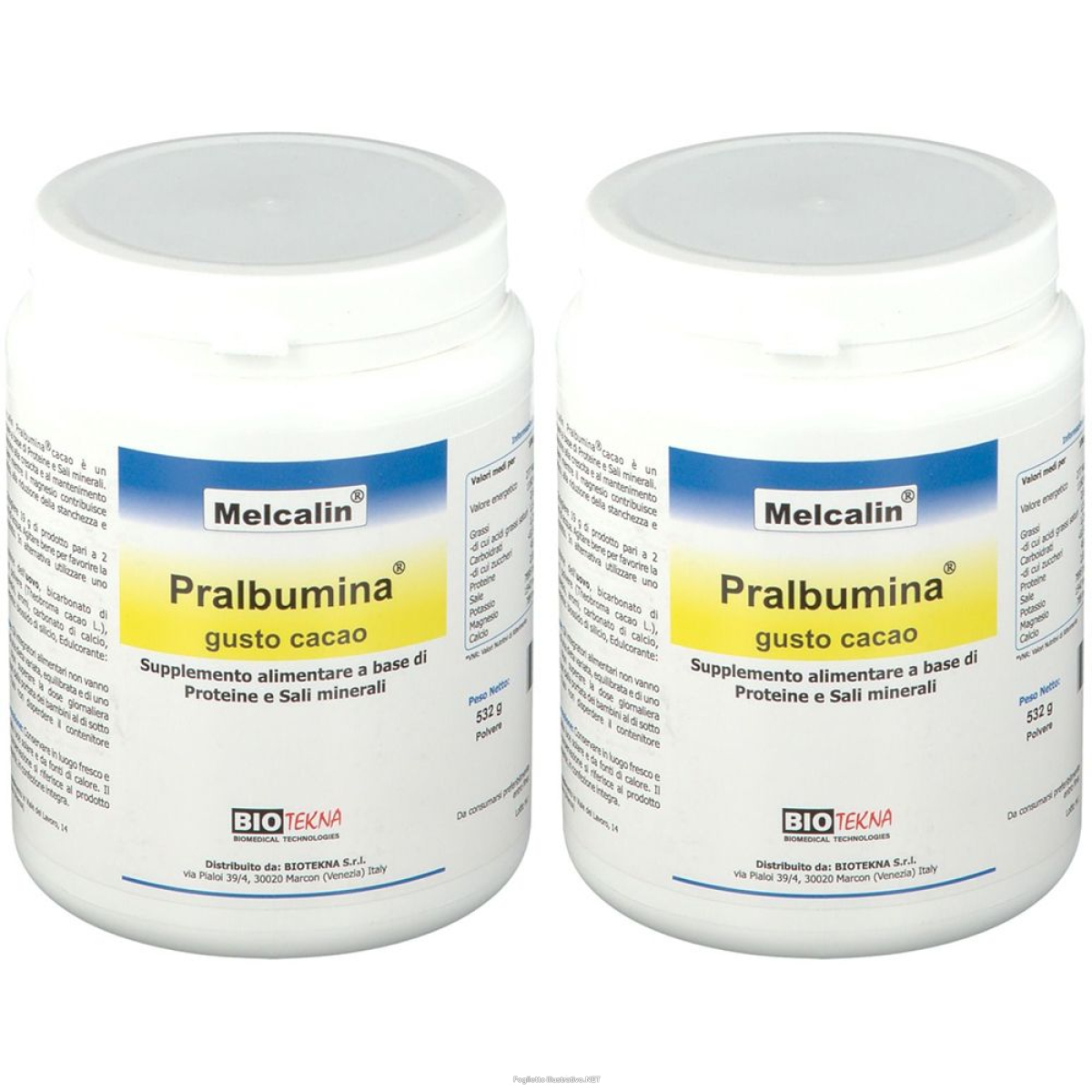 Cerca Offerte di melcalin® pralbumina® gusto cacao 2x532 g polvere per soluzione orale e acquista online