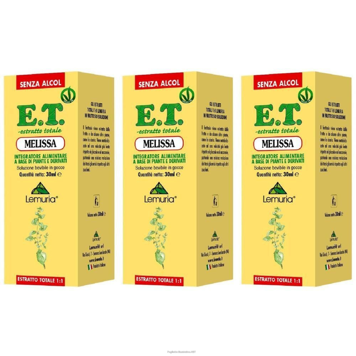 Cerca Offerte di melissa estratto titolato 3x30 ml gocce orali e acquista online