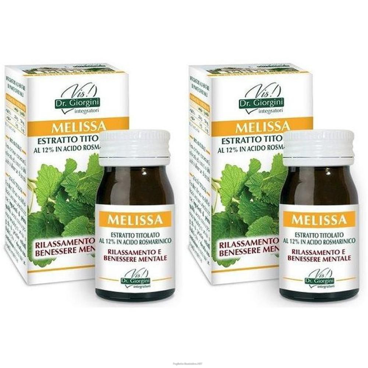 Cerca Offerte di melissa estratto titolato 60 pastiglie 2x60 pz e acquista online