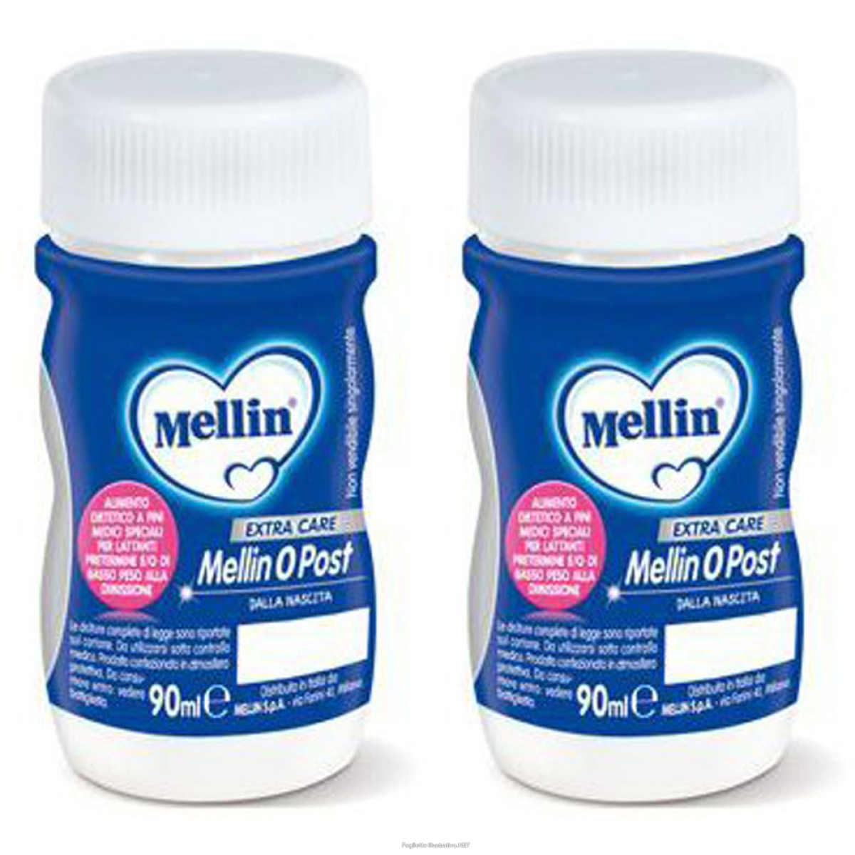 Cerca Offerte di mellin extra care 0 post latte set da 2 2x24x90 ml e acquista online