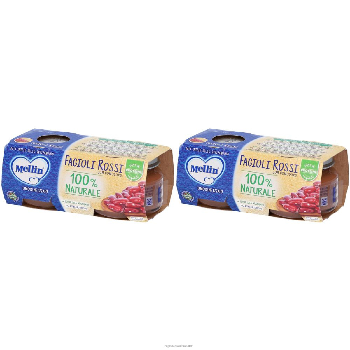 Cerca Offerte di mellin omog fagioli ro 2x80g set da 2 2x2x80 g pappa e acquista online