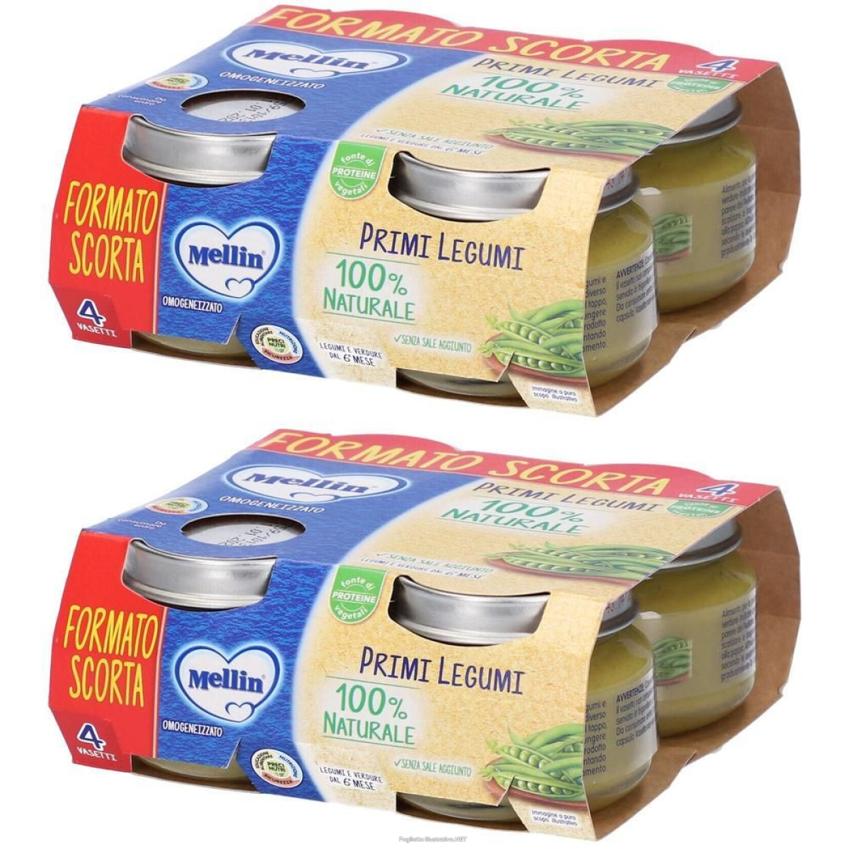 Cerca Offerte di mellin omogeneizzato primi legumi formato scorta 320 g e acquista online