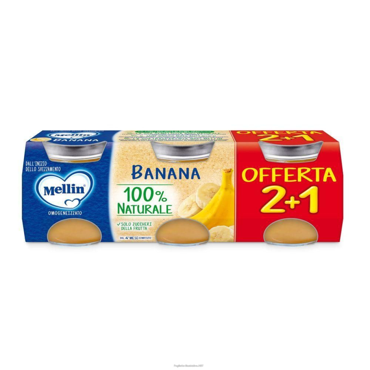 Cerca Offerte di mellin omogenizzato banana 4x3x100 g e acquista online