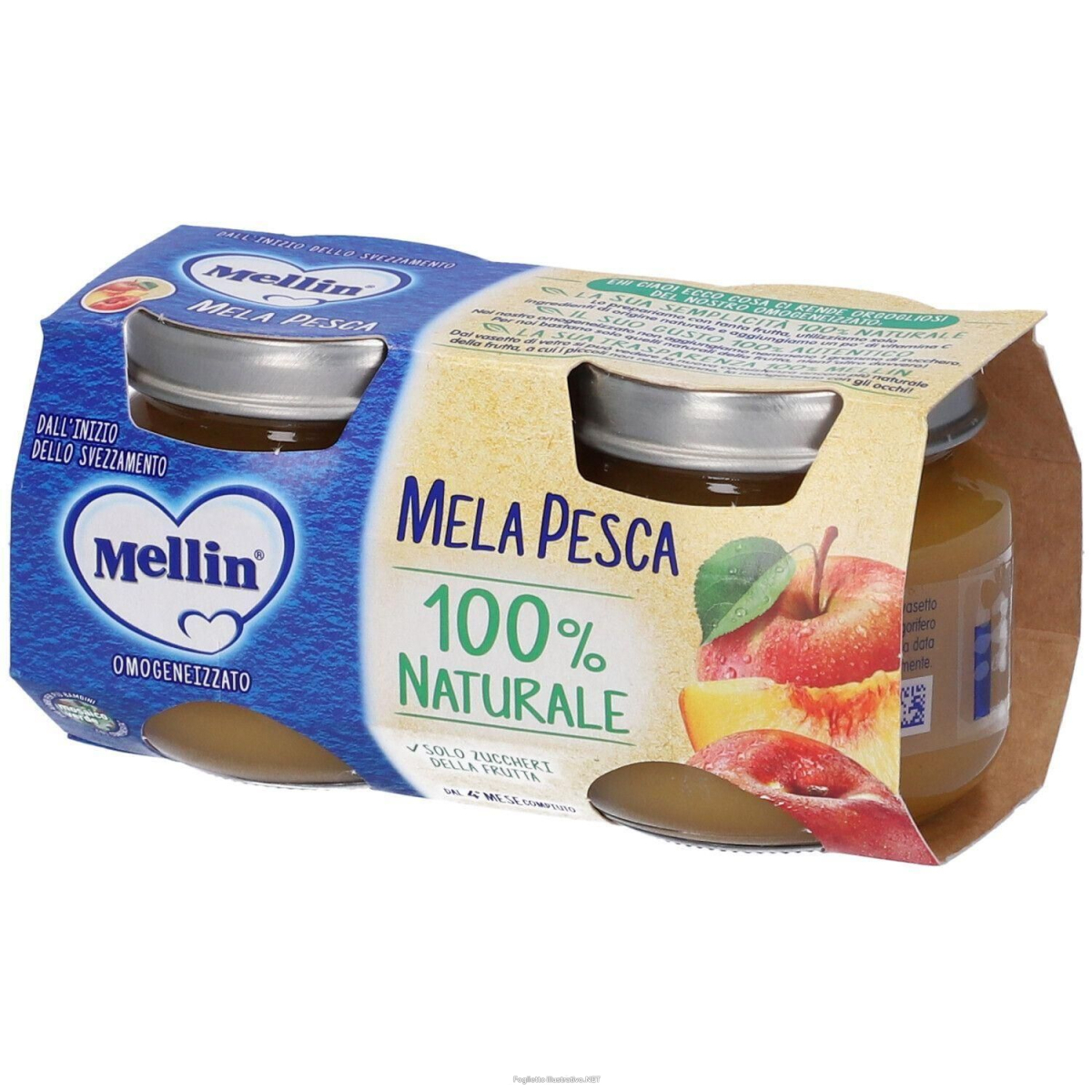 Cerca Offerte di mellin® pesca con mela 4x2x100 g pappa e acquista online