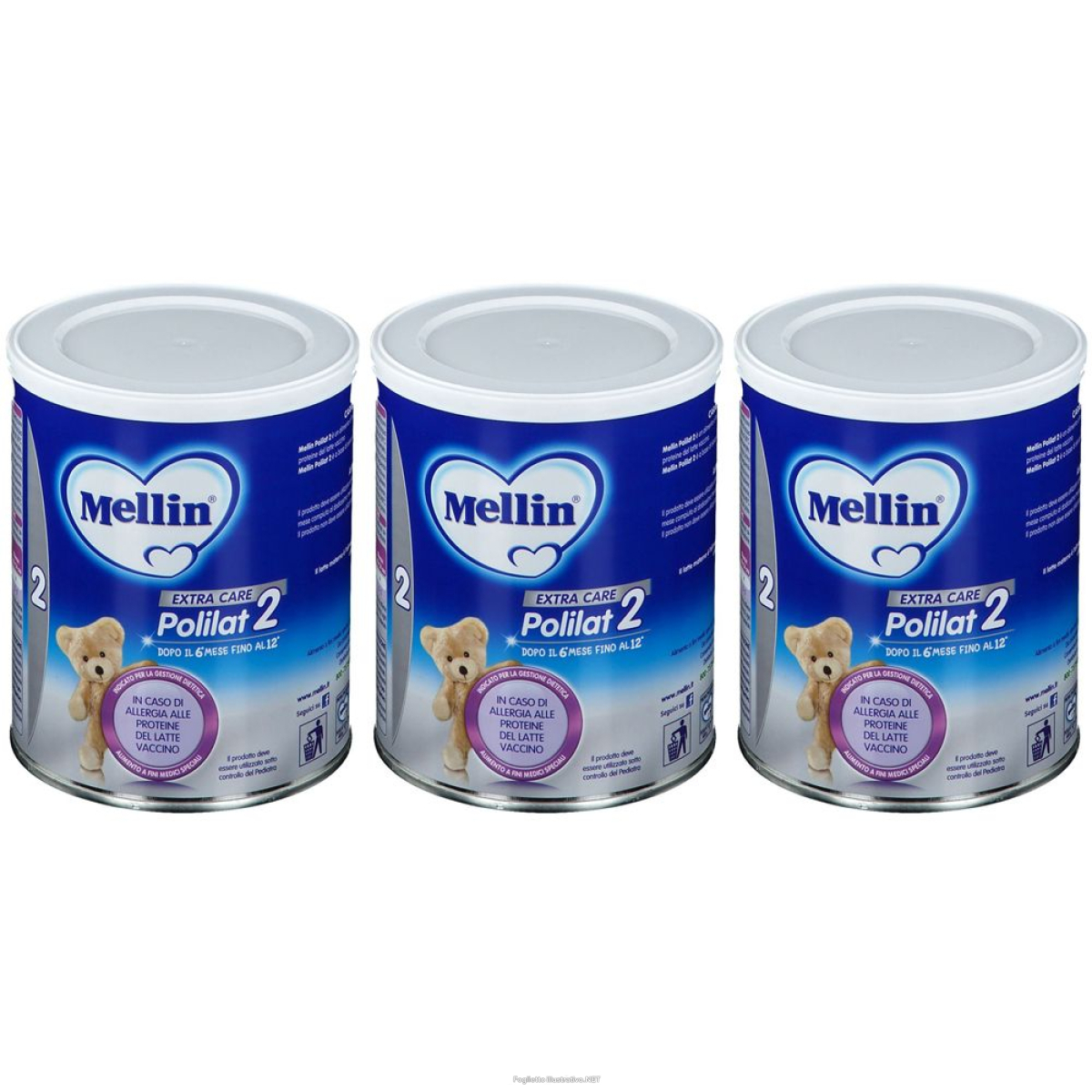 Cerca Offerte di mellin® polilat 2 set da 3 3x400 g polvere per soluzione orale e acquista online