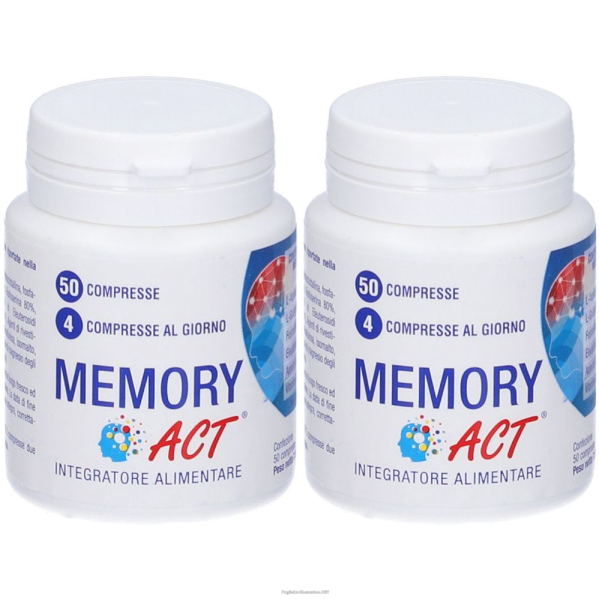 Cerca Offerte di memory act 50 compresse set da 2 2x50 pz e acquista online