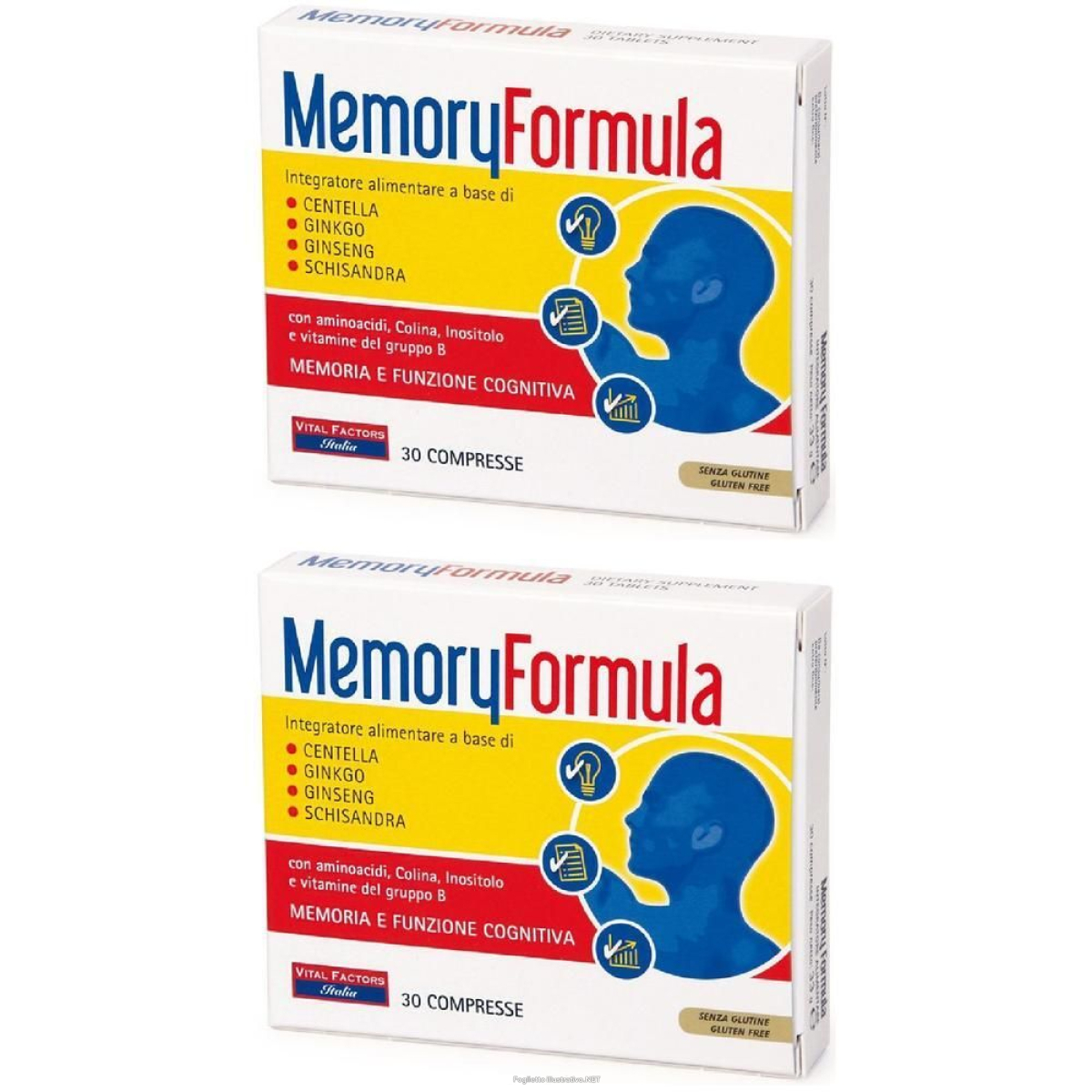 Cerca Offerte di memory formula 30 compresse 2x30 pz e acquista online