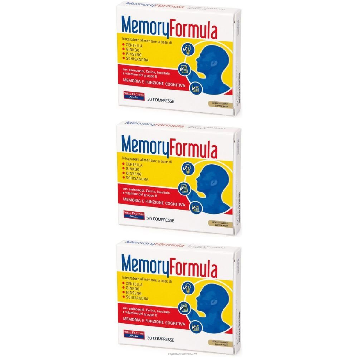Cerca Offerte di memory formula 30 compresse 3x30 pz e acquista online