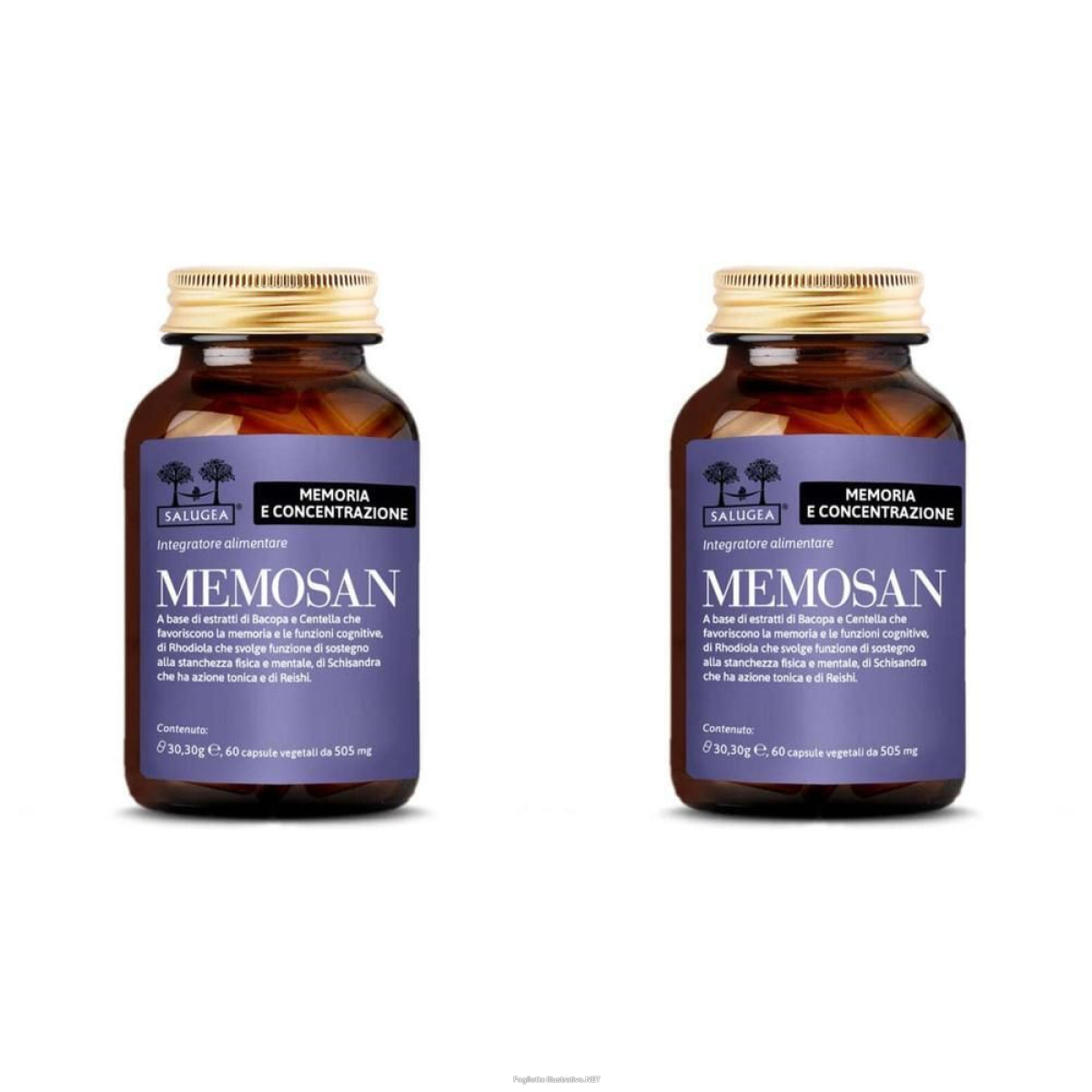 Cerca Offerte di memosan salugea integratore - memoria e concentrazione capsule 2x60 e acquista online