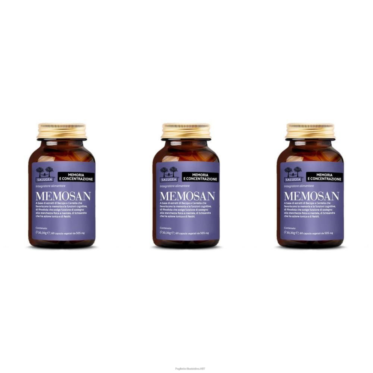 Cerca Offerte di memosan salugea integratore - memoria e concentrazione capsule 3x60 e acquista online
