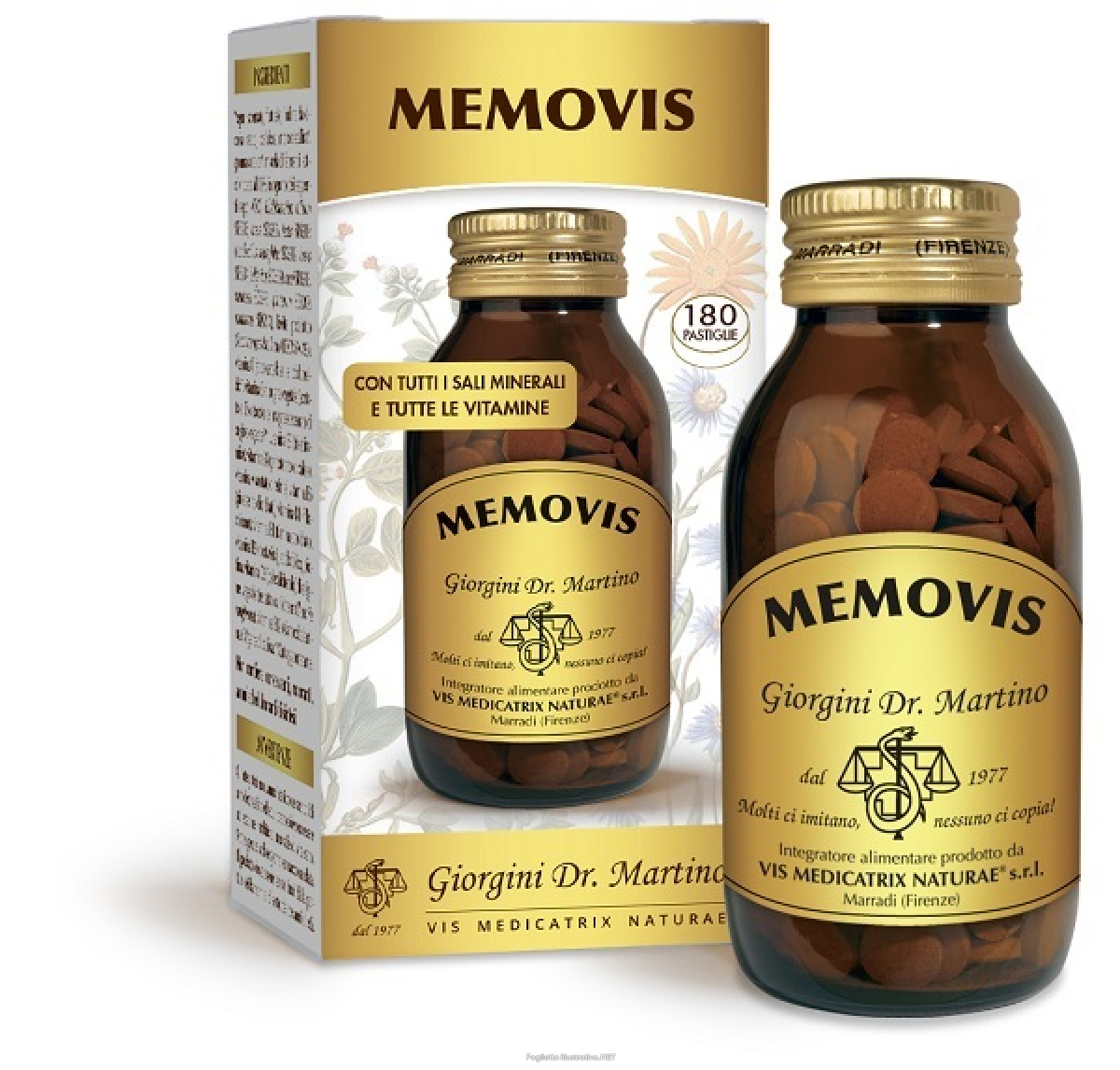 Cerca Offerte di memovis 180 past.500mg e acquista online