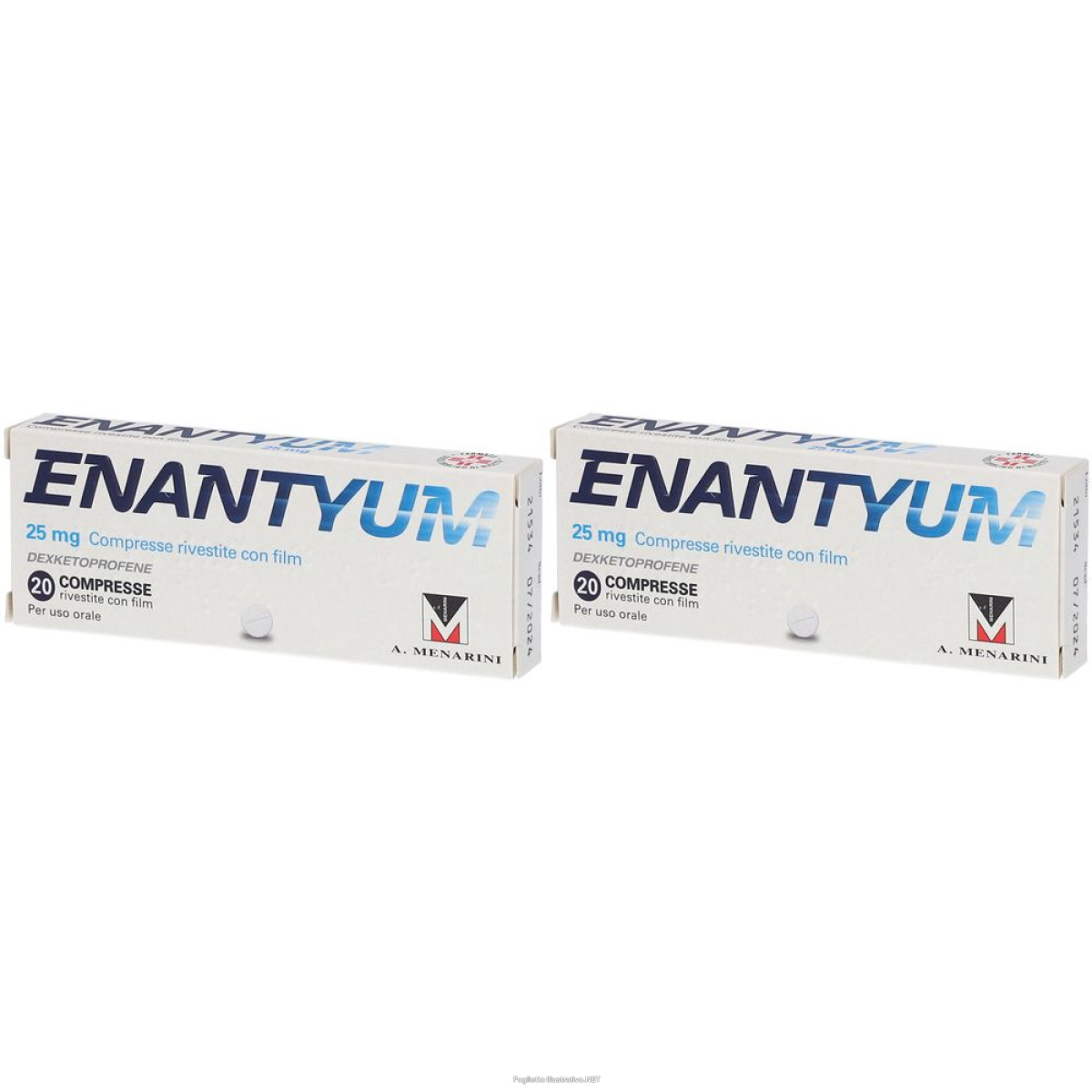 Cerca Offerte di menarini enantyum set da 2 2x20 pz compresse ricoperte e acquista online