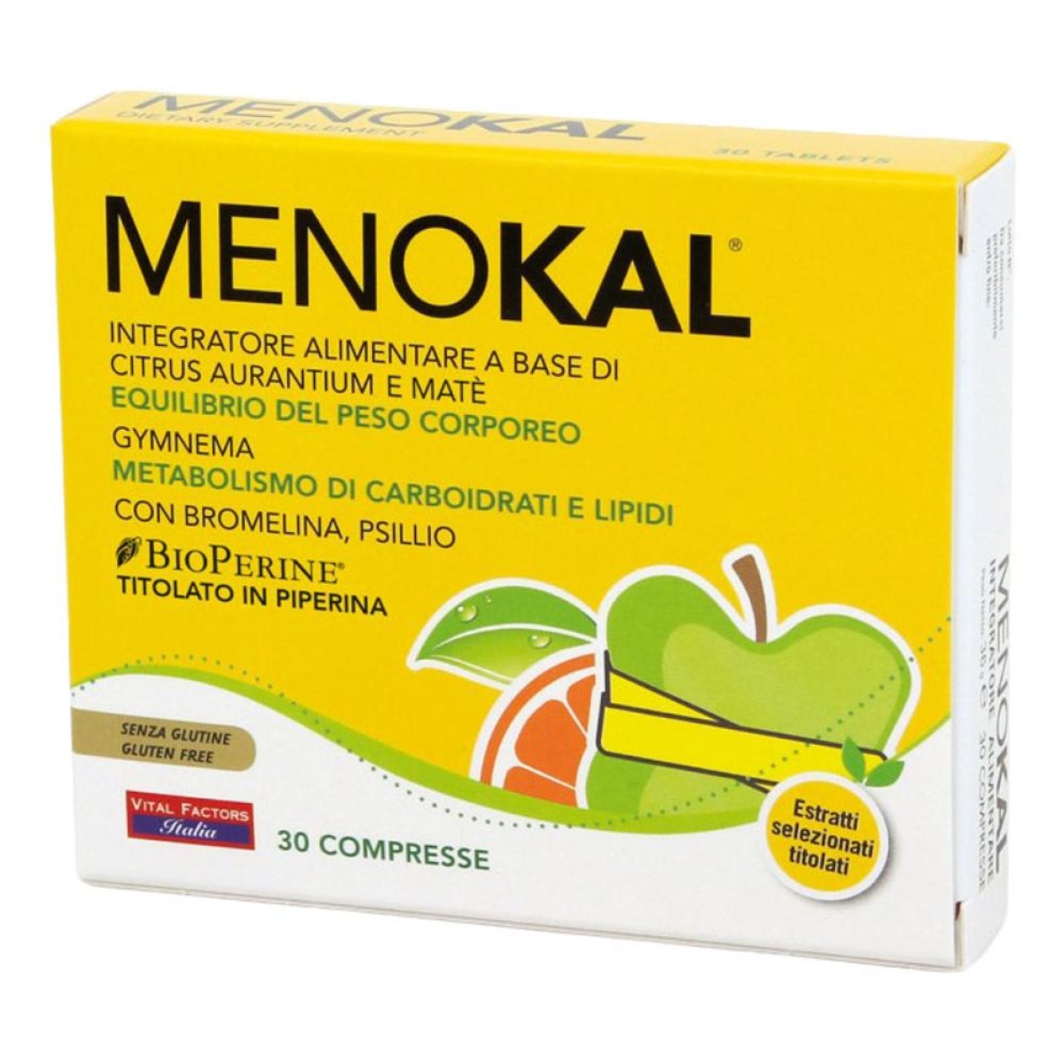 Cerca Offerte di Menokal - integratore equilibrio del peso corporeo con bromelina confezione 30 compresse e acquista online
