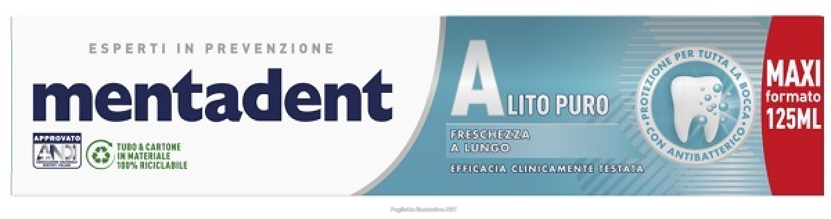 Cerca Offerte di mentadent alito puro 125ml e acquista online
