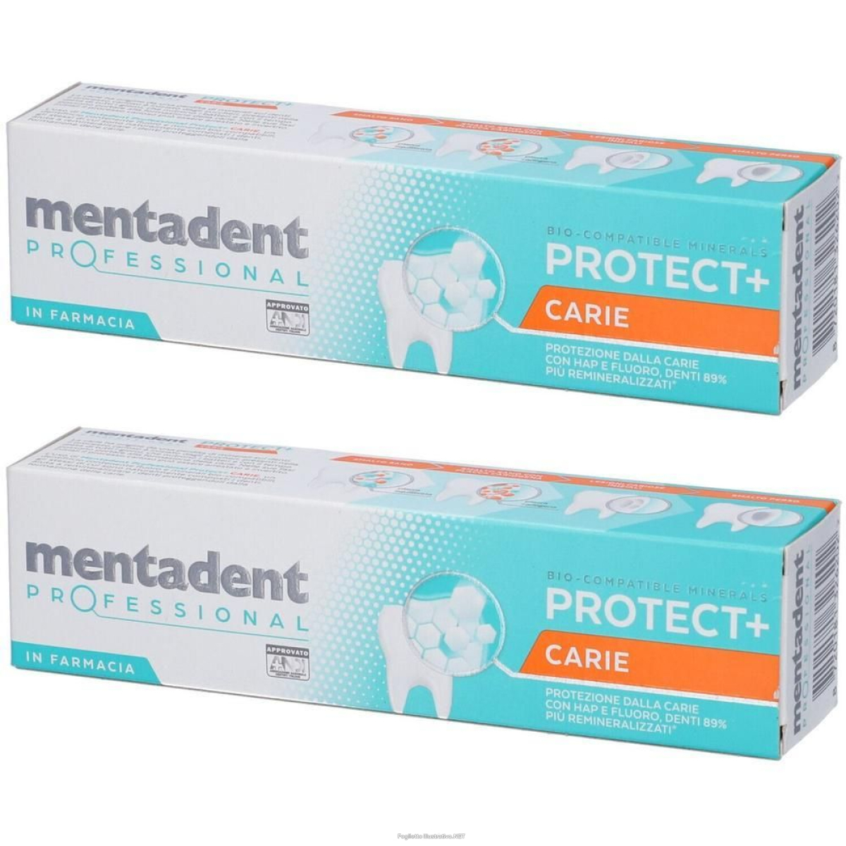 Cerca Offerte di Mentadent Dentifricio Professional Protect+ Carie 2x75 ml e acquista online