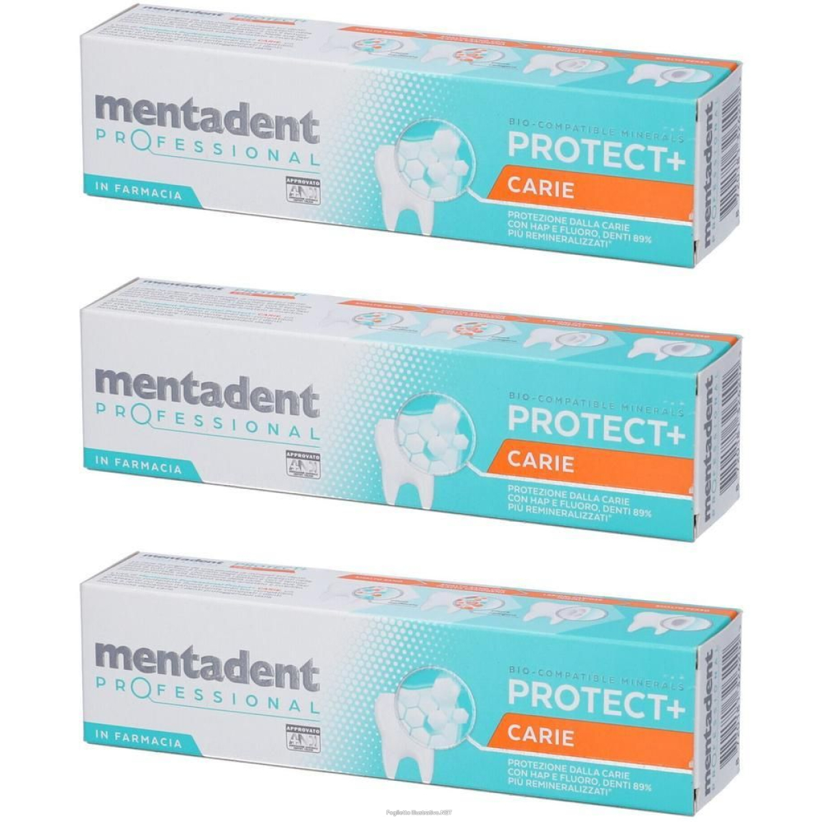 Cerca Offerte di Mentadent Dentifricio Professional Protect+ Carie 3x75 ml e acquista online