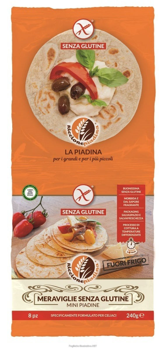 Cerca Offerte di meraviglie senza glutine mini piadine fuori frigo 8 pezzi da 30 g e acquista online