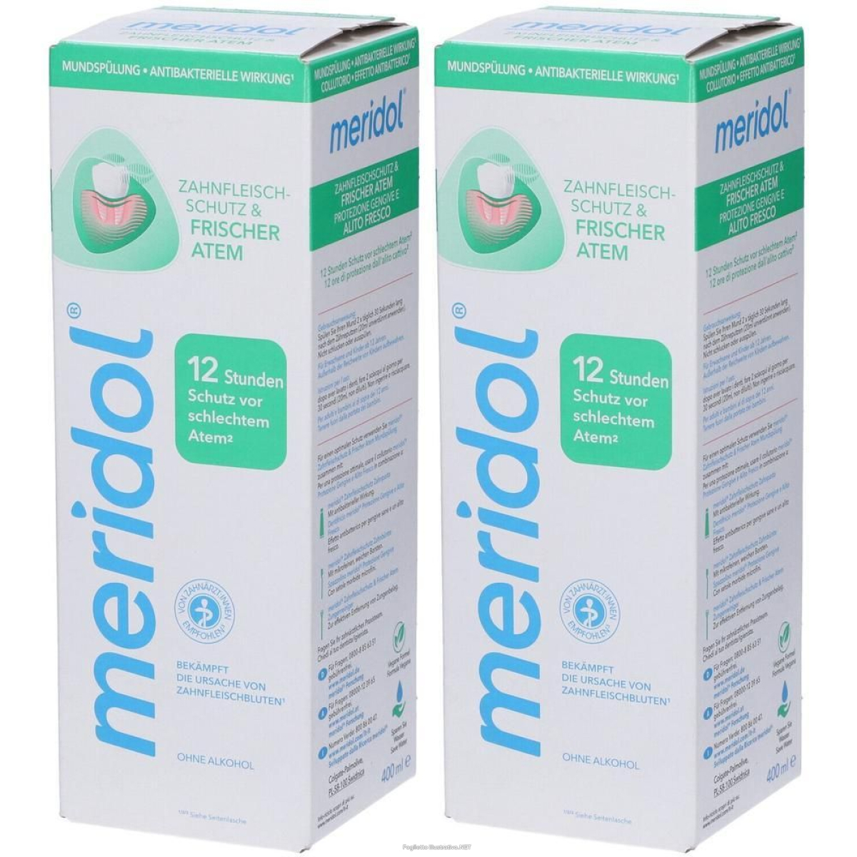 Cerca Offerte di meridol collutorio protezione gengive 2x400 ml e acquista online