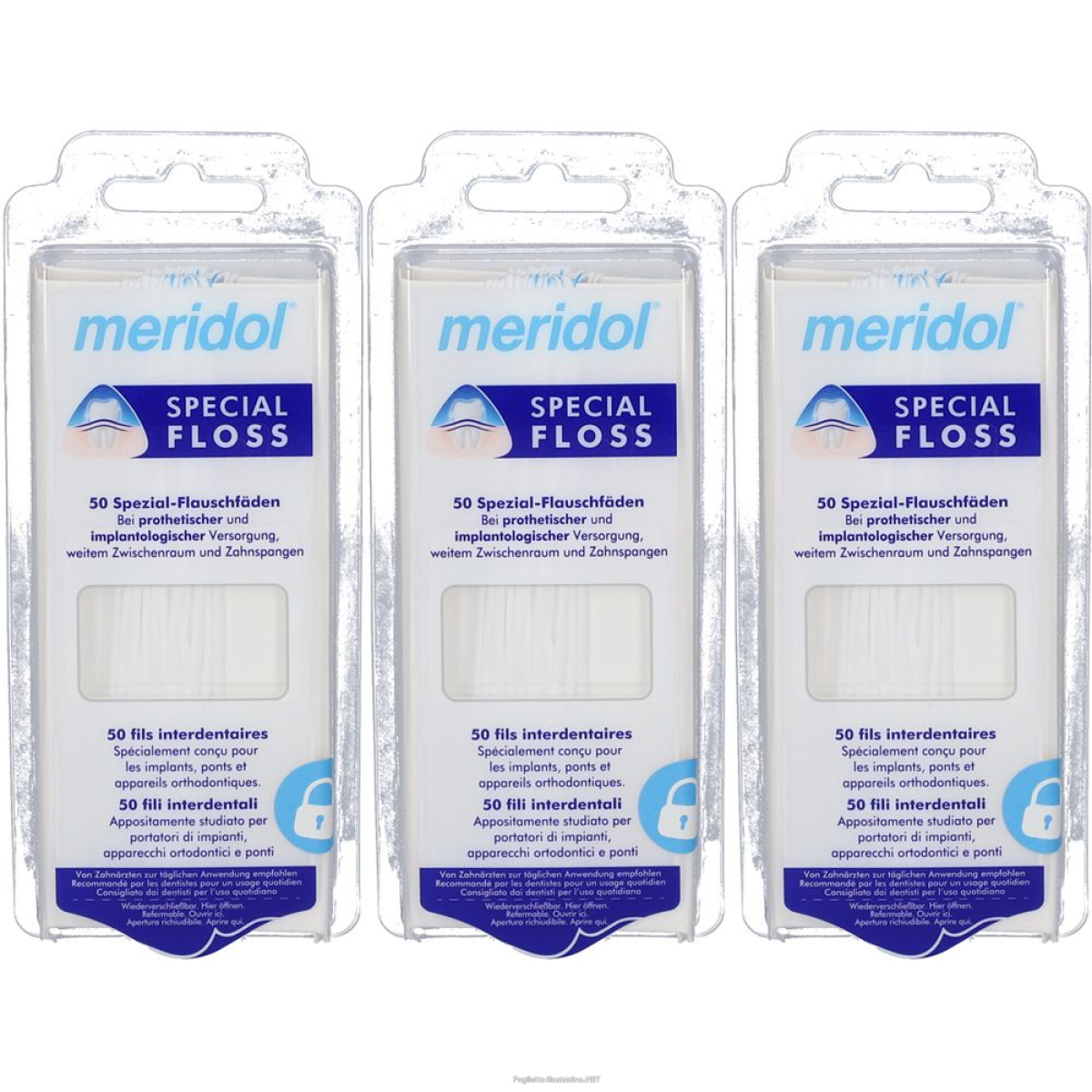 Cerca Offerte di meridol® fili interdentali set da 3 3x1 pz filo interdentale e acquista online
