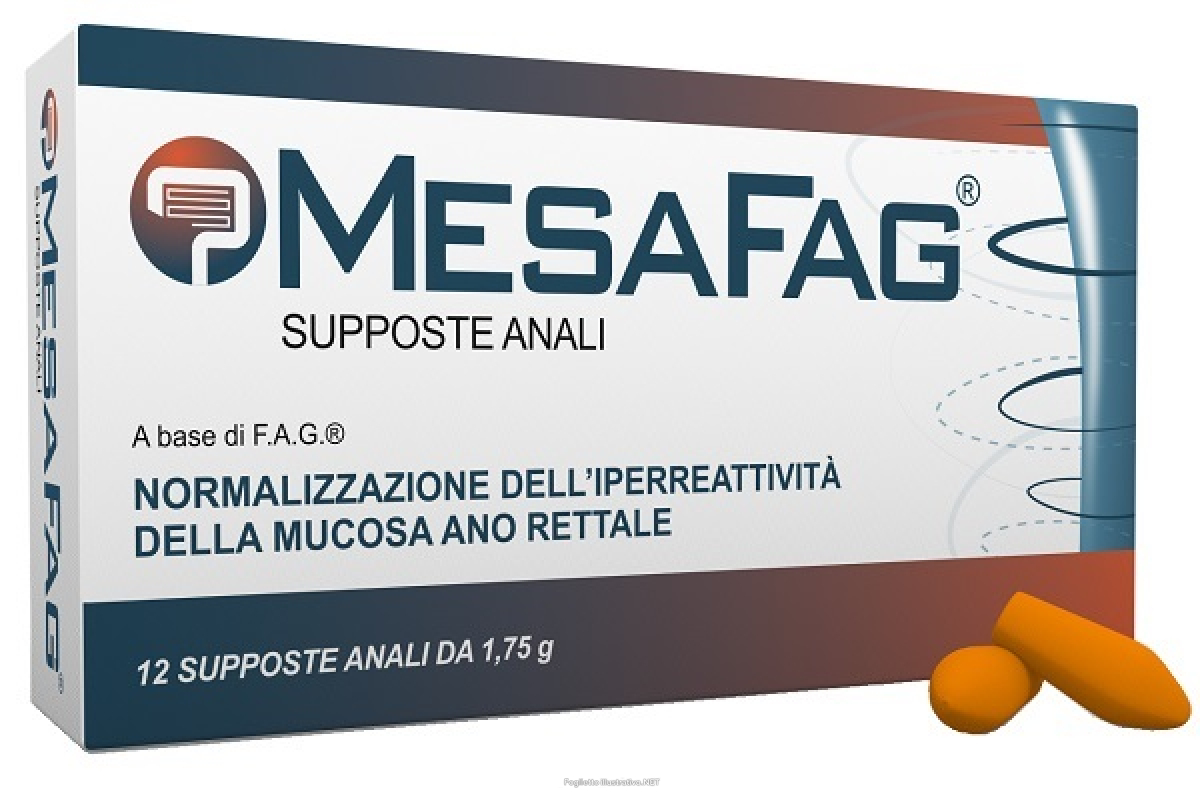 Cerca Offerte di mesafag supposte anali normalizzazione dell'iperreattività della mucosa ano rettale 12 pezzi e acquista online