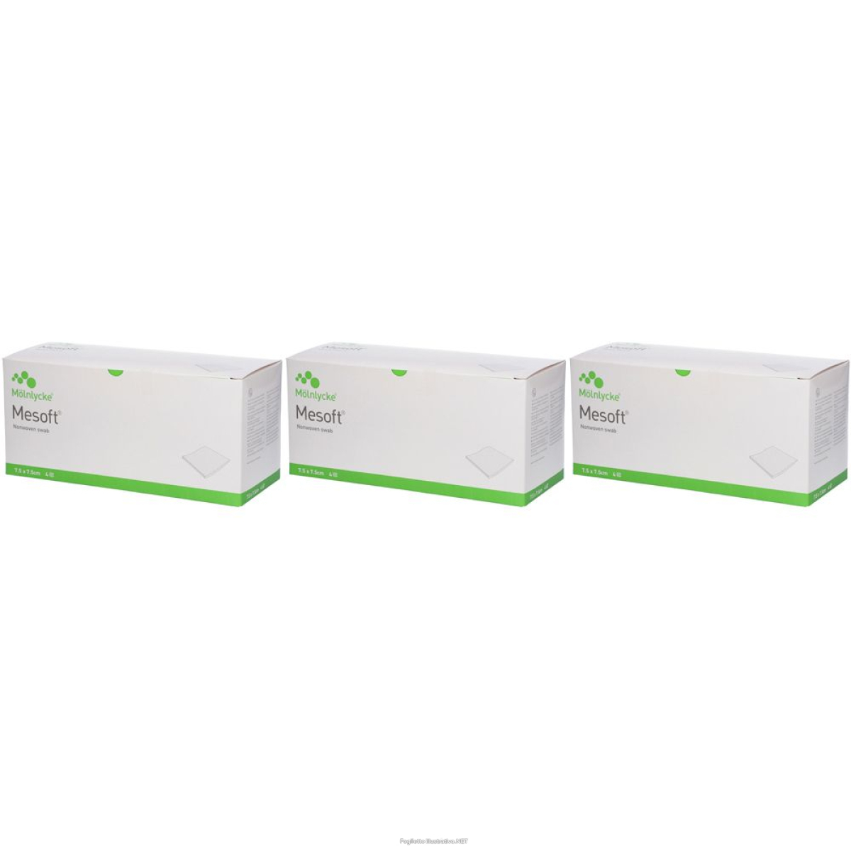 Cerca Offerte di mesoft® 7,5 x 7,5cm 150 pz set da 3 3x150 garza per ferite e acquista online