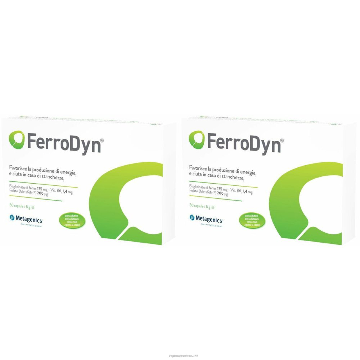 Cerca Offerte di metagenics™ ferrodyn® capsule set da 2 2x30 pz e acquista online