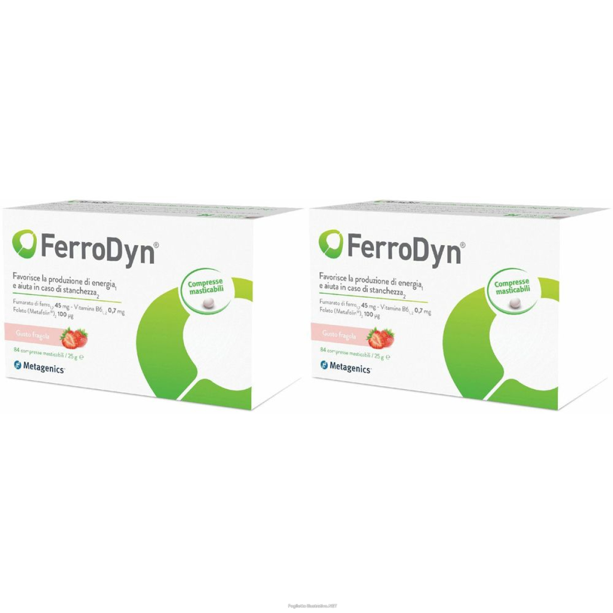 Cerca Offerte di metagenics™ ferrodyn® set da 2 2x25 g compresse masticabili e acquista online