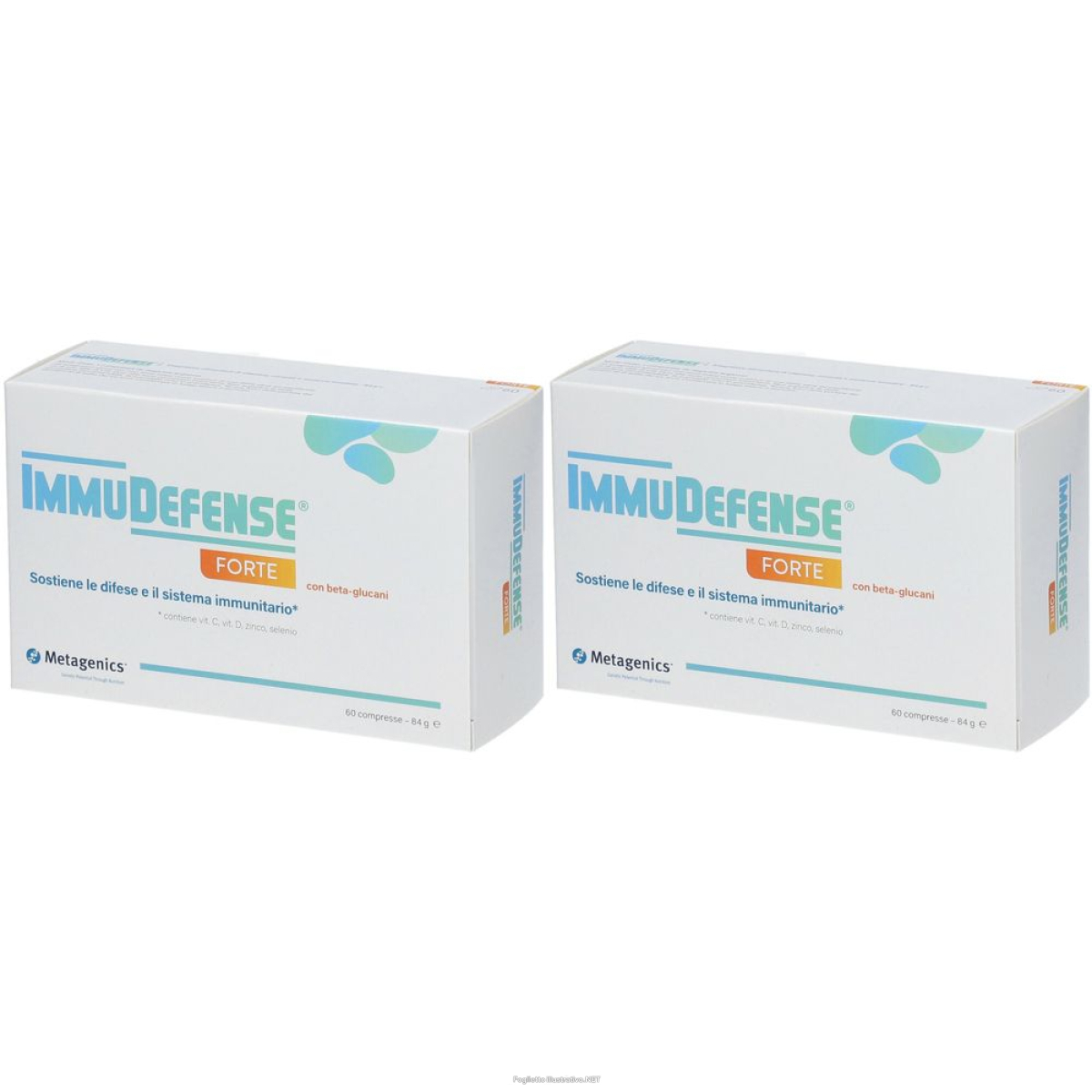 Cerca Offerte di metagenics™ immunodefence® forte compresse set da 2 2x84 g e acquista online