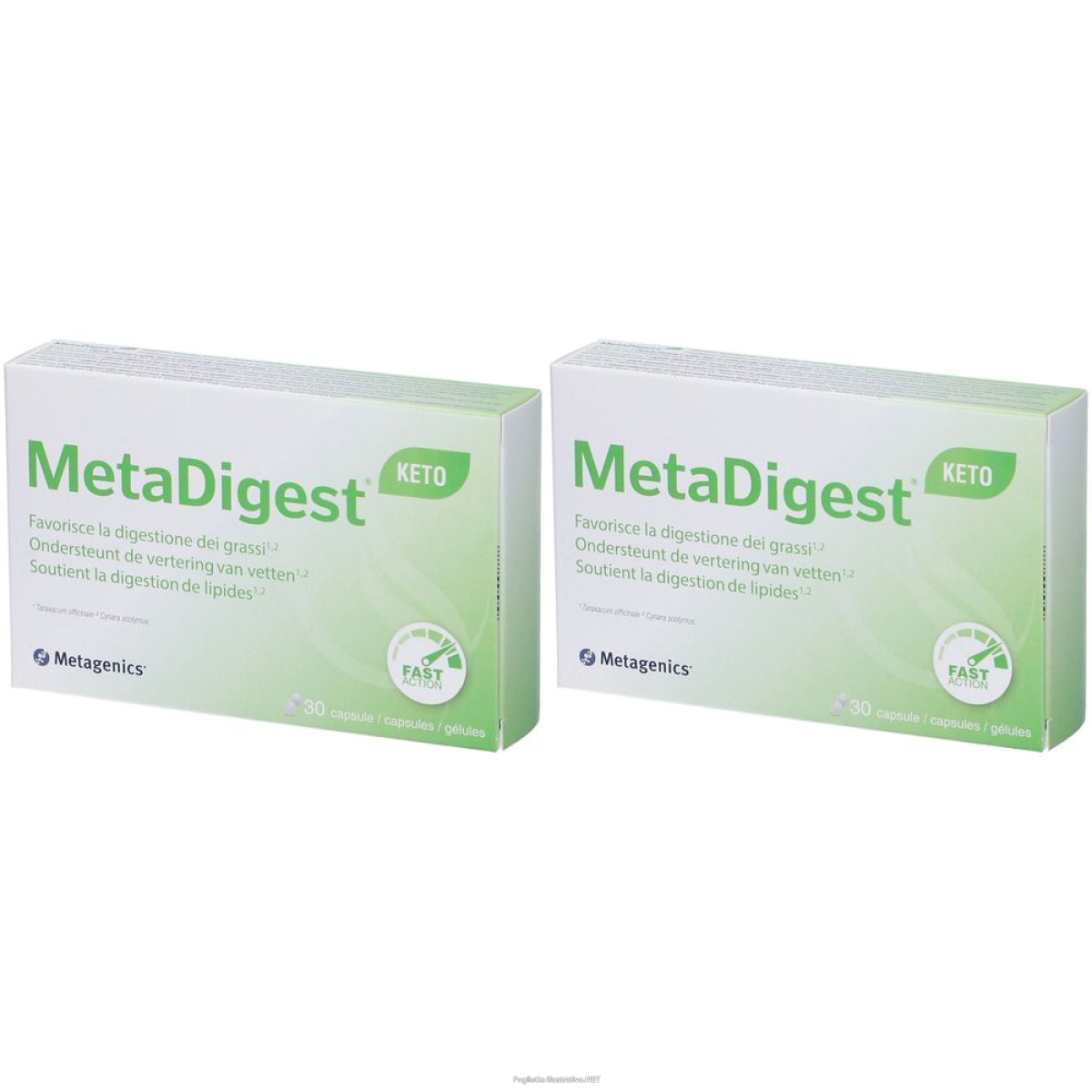 Cerca Offerte di metagenics metadigest keto compresse set da 2 2x1 pz e acquista online