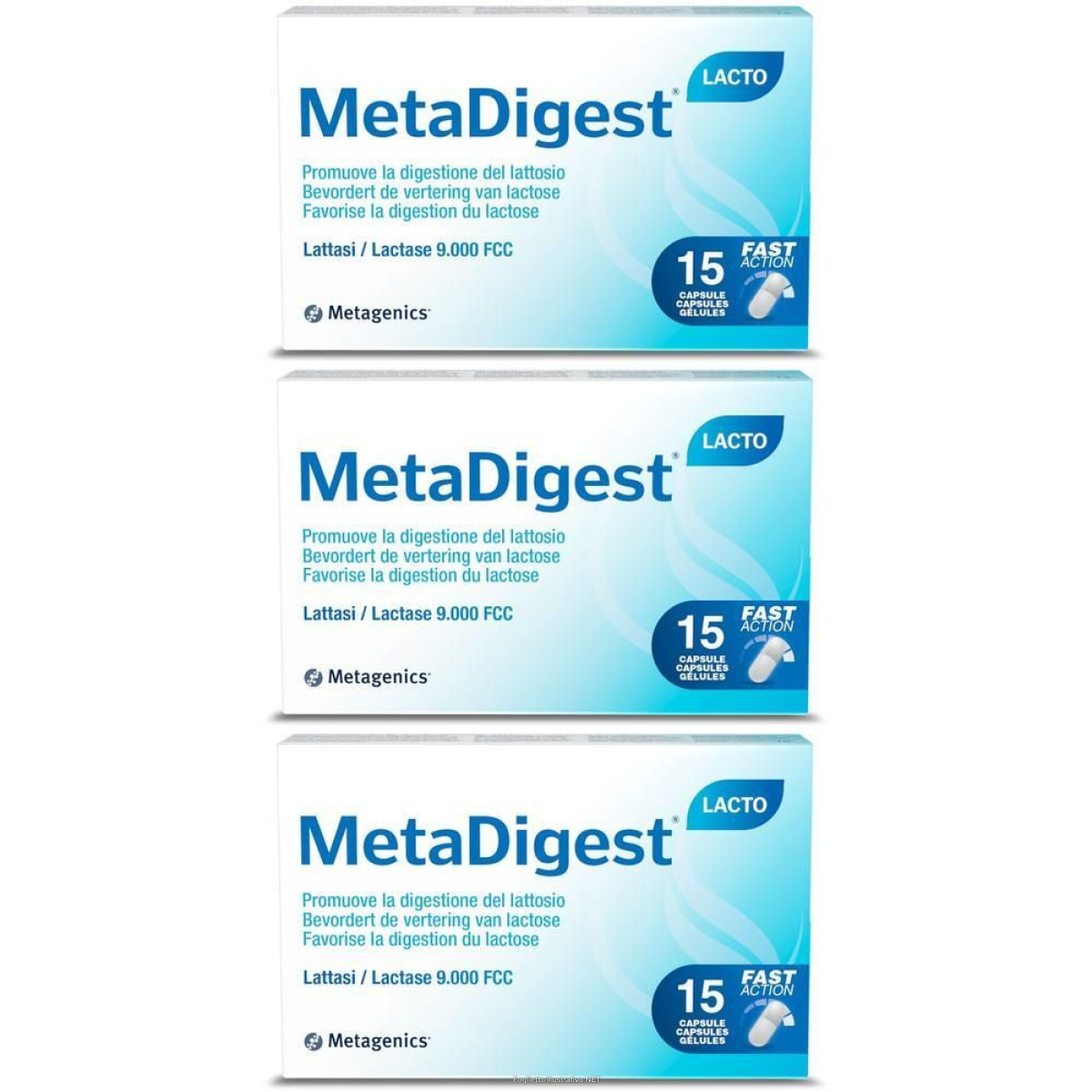 Cerca Offerte di metagenics™ metadigest® lacto 3x15 pz capsule e acquista online