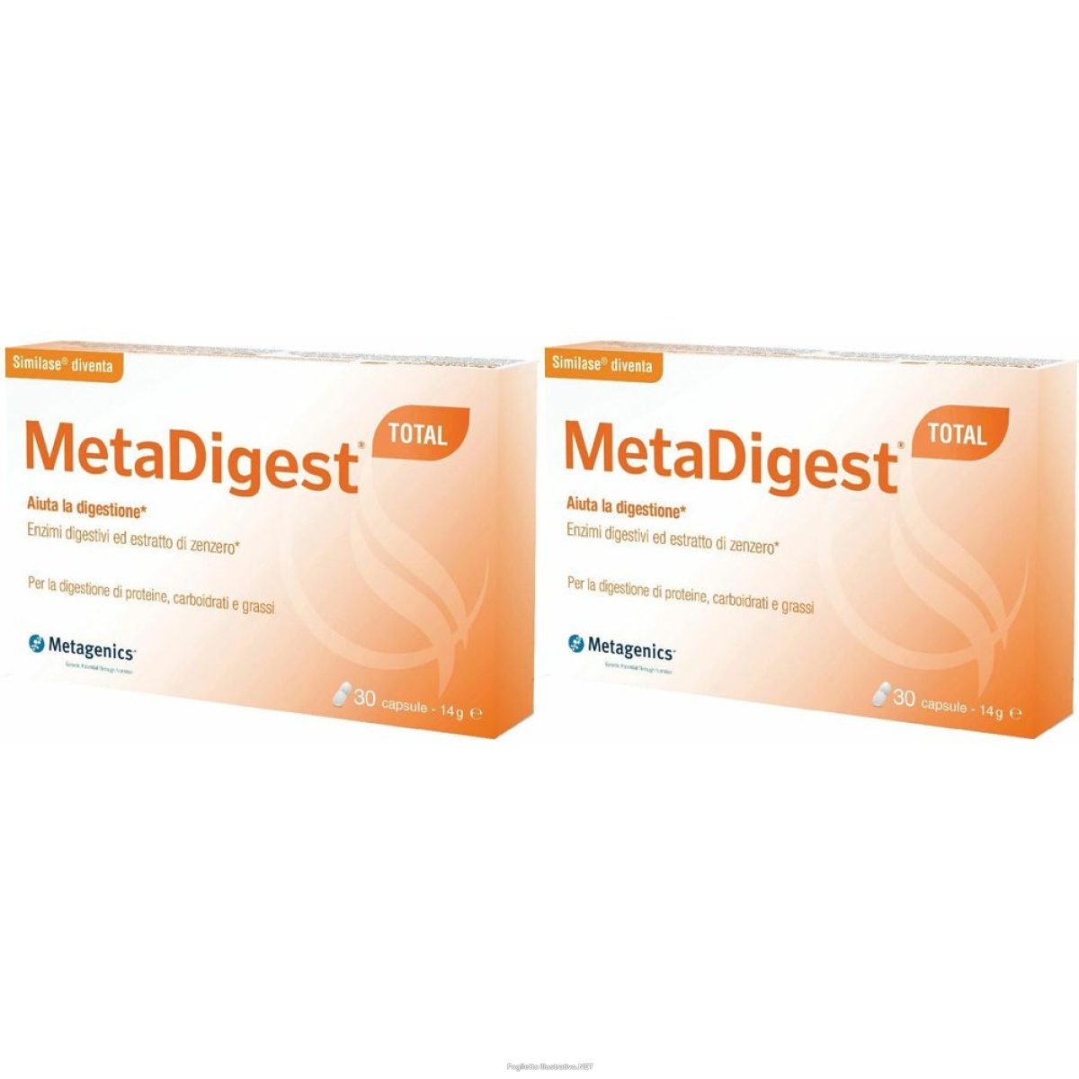 Cerca Offerte di metagenics™ metadigest total 30 capsule set da 2 2x1 pz e acquista online