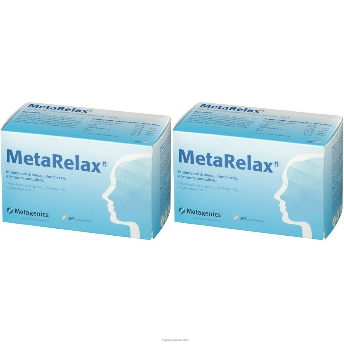 Cerca Offerte di metagenics™ metarelax® set da 2 2x90 pz compresse e acquista online