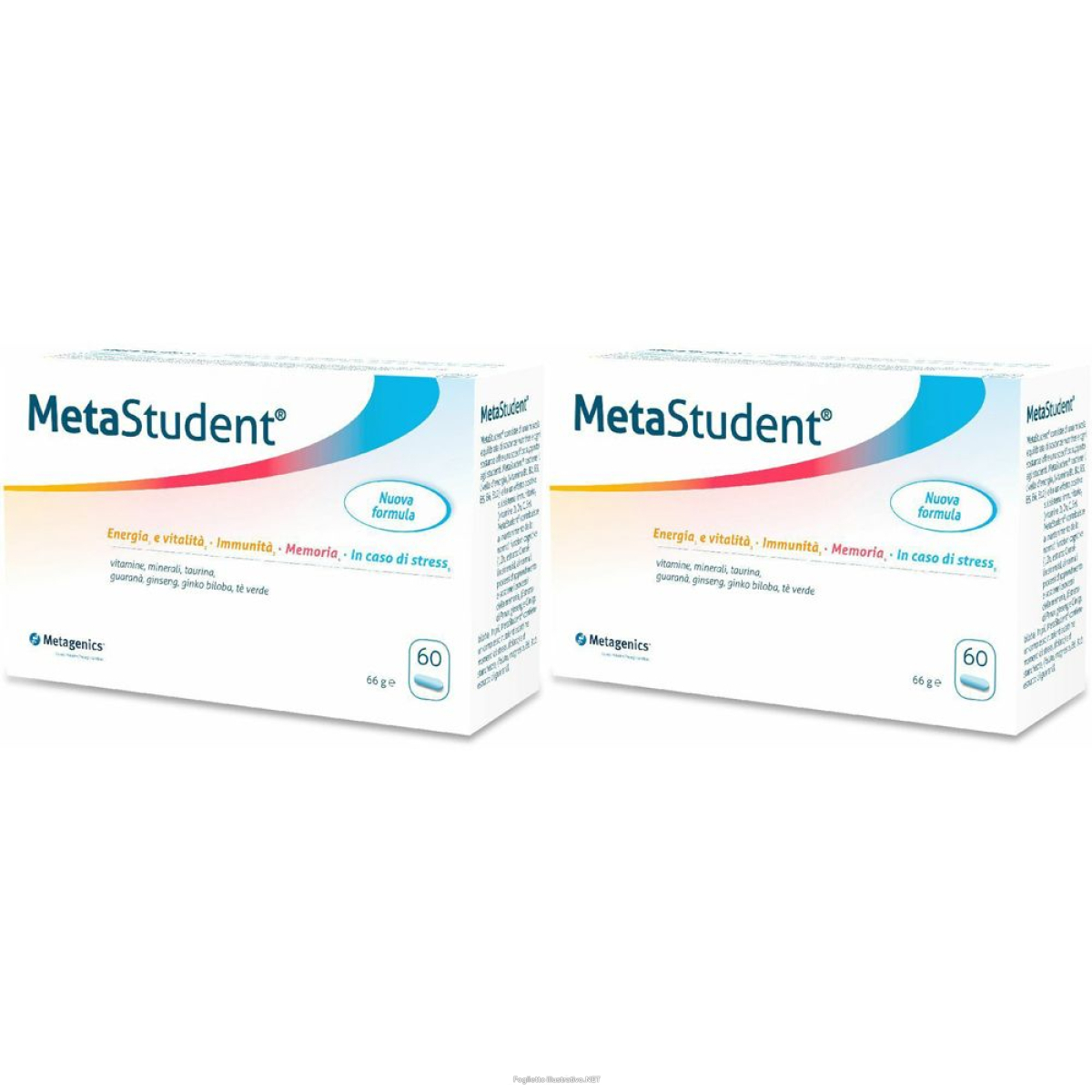 Cerca Offerte di metagenics™ metastudent® set da 2 2x66 g compresse e acquista online