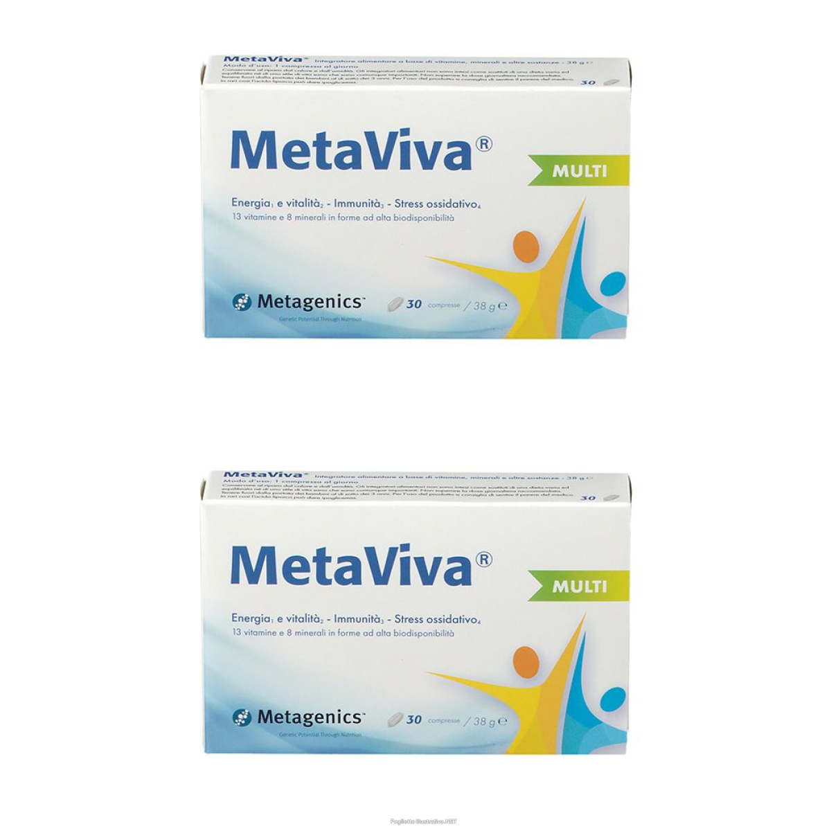 Cerca Offerte di metagenics™ metaviva® multi 30 compresse set da 2 2x30 pz e acquista online