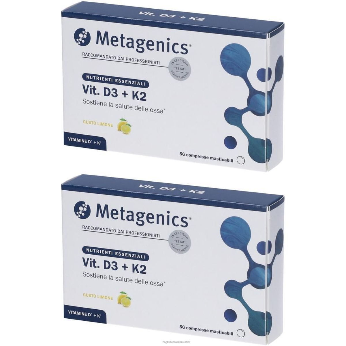 Cerca Offerte di metagenics vit d3+k2 56 compresse masticabili 2x14 g e acquista online