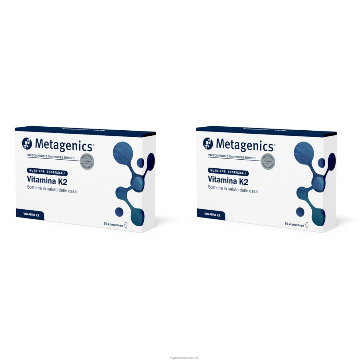 Cerca Offerte di metagenics vitamina k2 set da 2 2x15 g compresse e acquista online