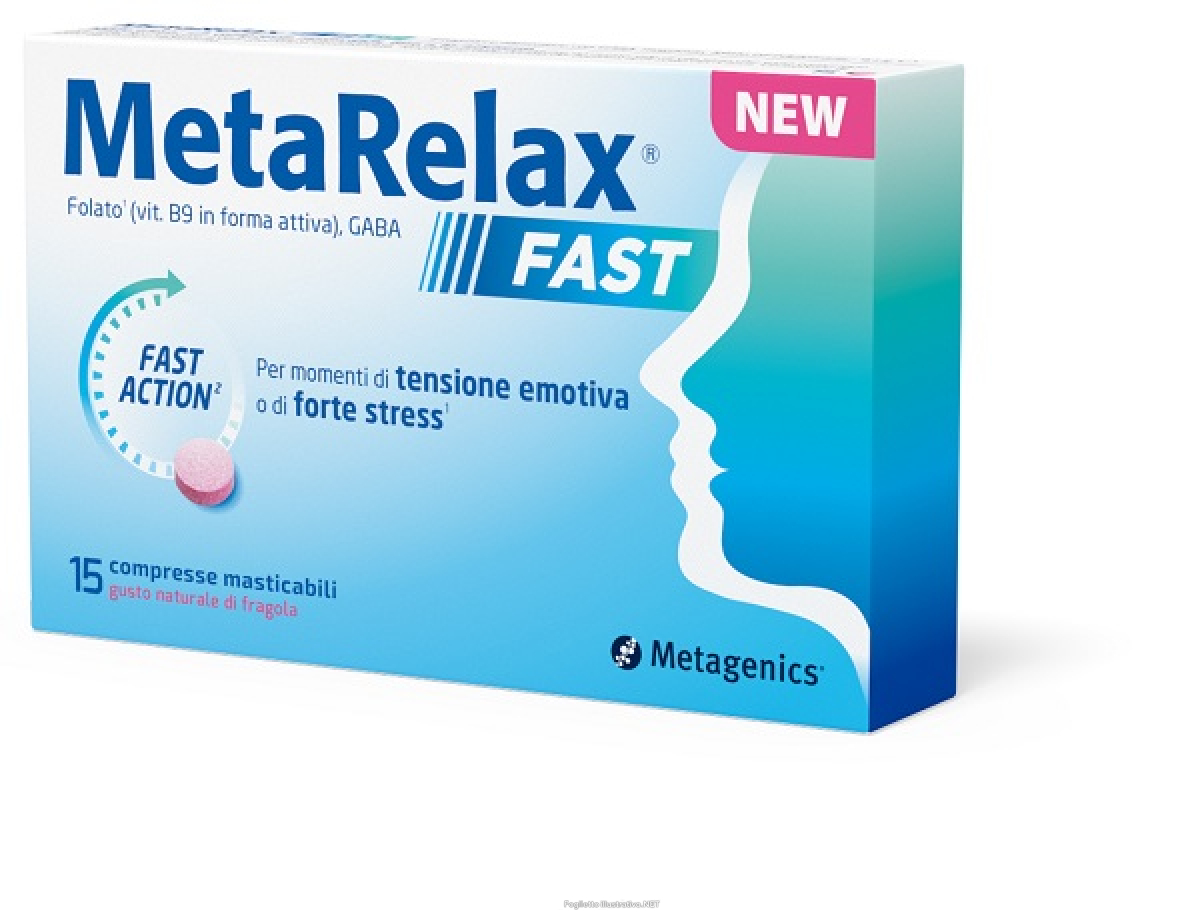 Cerca Offerte di metarelax fast 15 compresse masticabili gusto naturale di fragola senza glutine senza lattosio con edulcoranti e acquista online