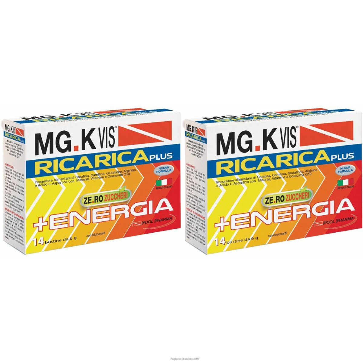Cerca Offerte di mg.k vis® ricarica plus set da 2 2x14 pz bustina e acquista online