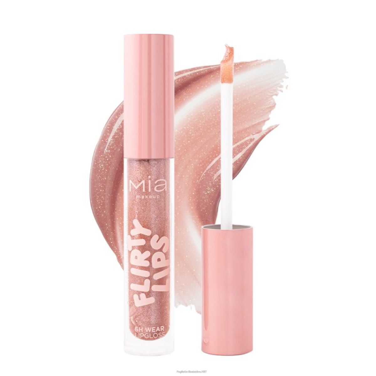 Cerca Offerte di mia makeup - flirty lips - lip gloss n.06 kiss & tell e acquista online