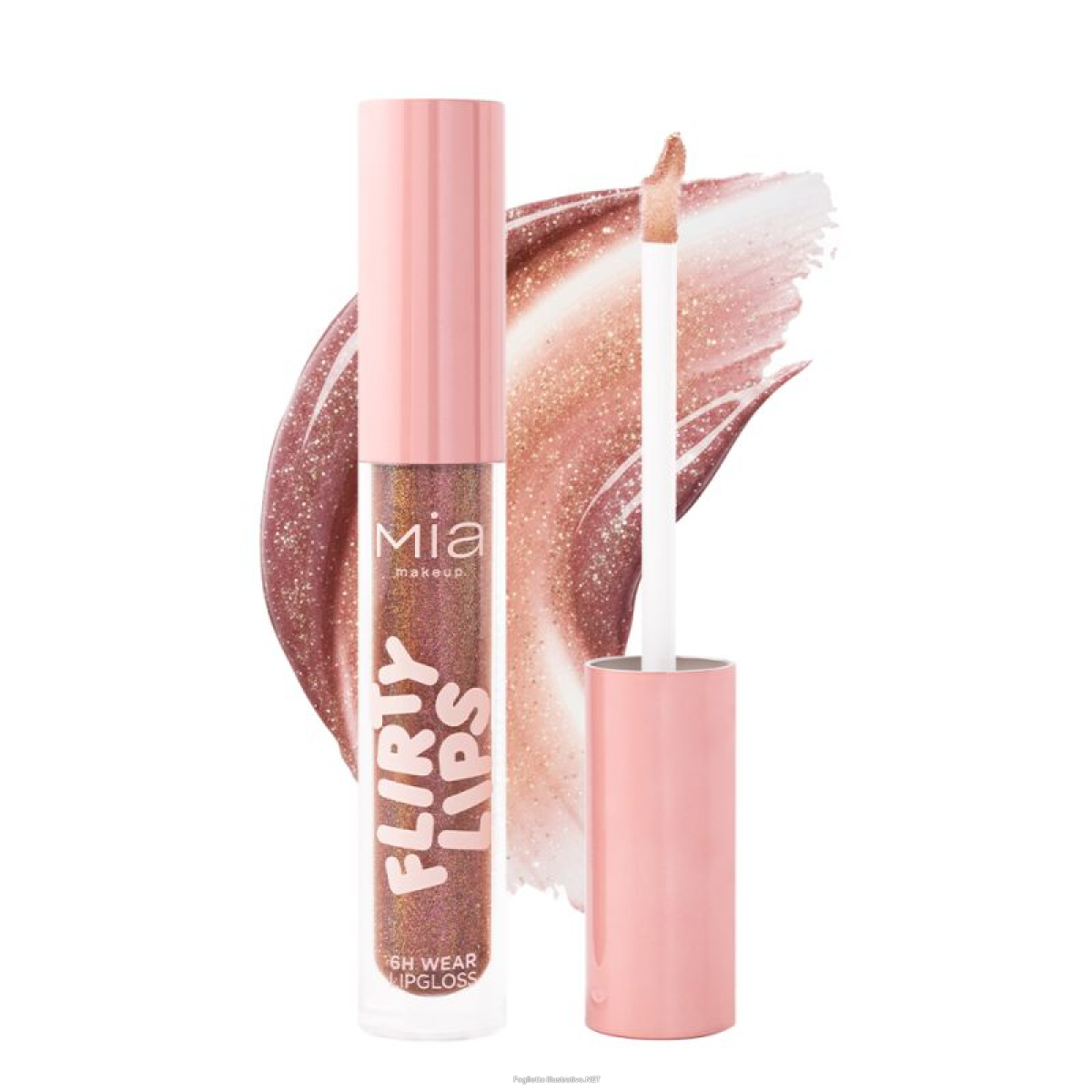 Cerca Offerte di mia makeup - flirty lips - lip gloss n.08 hot choco e acquista online