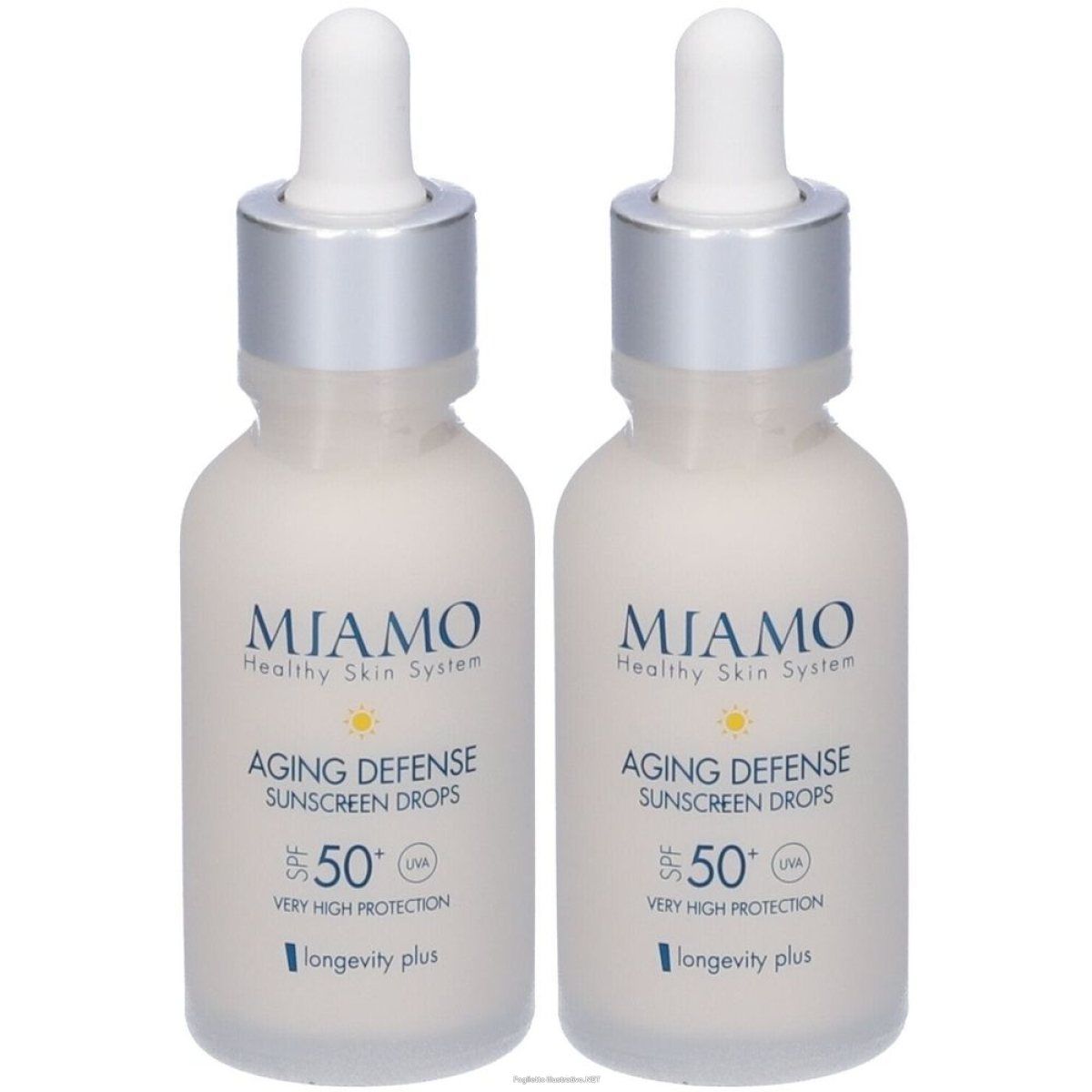 Cerca Offerte di miamo aging defense siero anti-età spf50+ set da 2 2x30 ml e acquista online