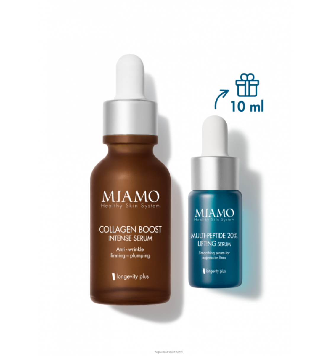 Cerca Offerte di miamo cofanetto rughe di tono collagen boost intense serum 30ml + multipeptide 20% lifting serum 10ml e acquista online