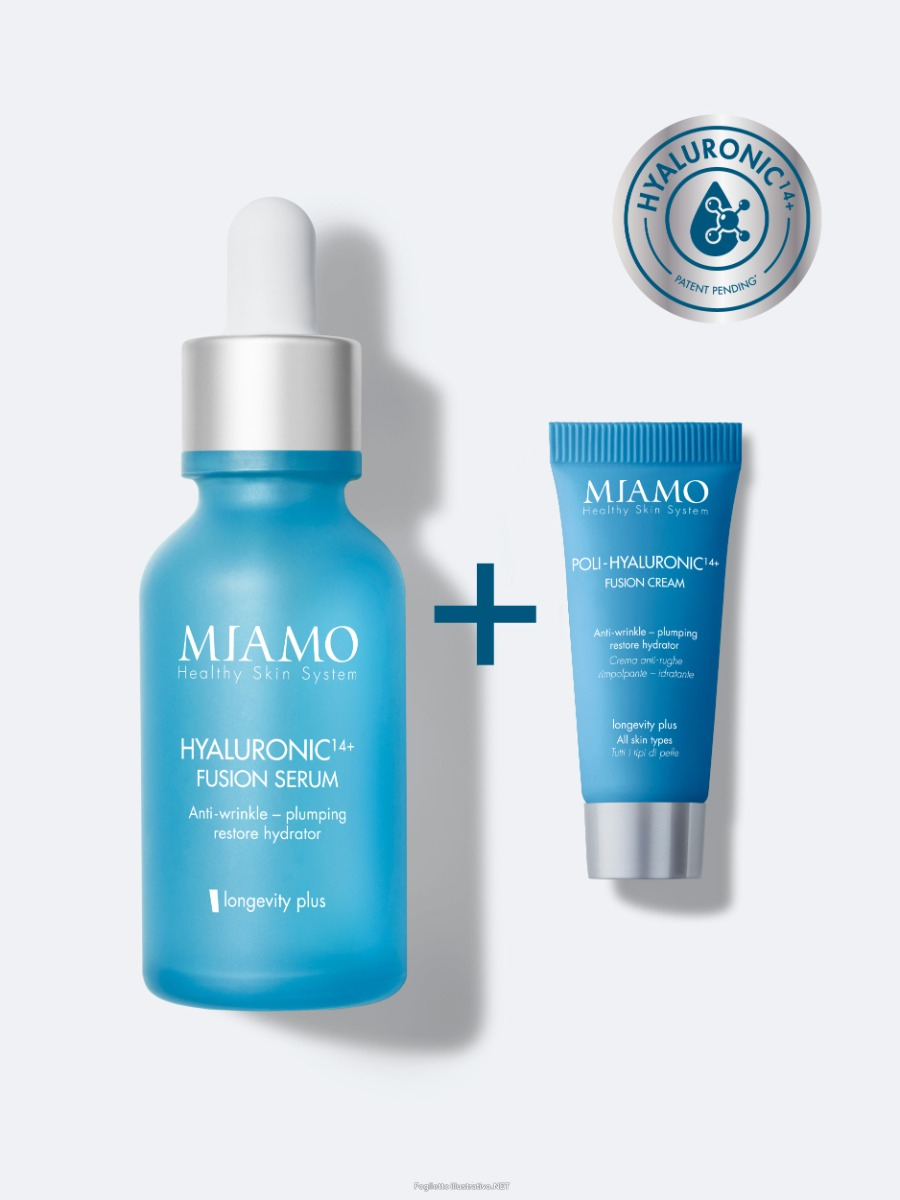 Cerca Offerte di miamo hyaluronic volume boost siero hyaluronic anti-età 50 ml + siero poli-hyaluronic 5 ml edizione limitata e acquista online