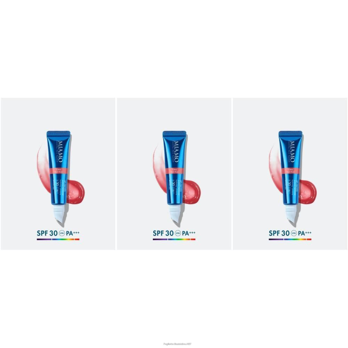 Cerca Offerte di miamo lip gloss aging defense spf 30+ tono coral gusto pesca 3x15 ml e acquista online