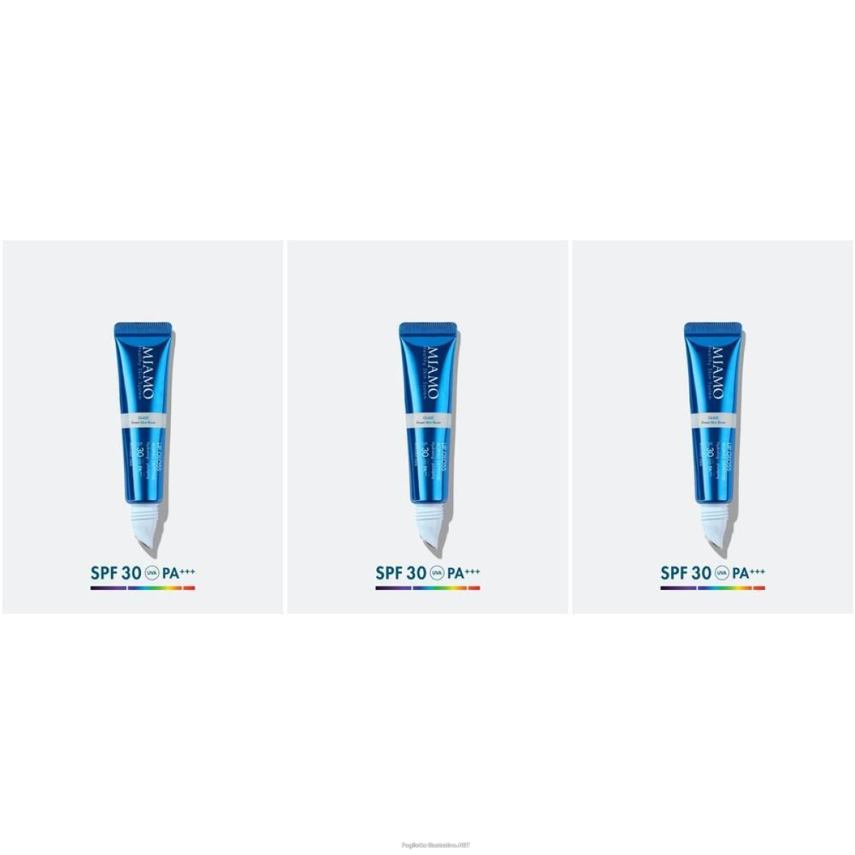 Cerca Offerte di miamo lip gloss aging defense spf 30+ tono glass gusto menta 3x15 ml e acquista online