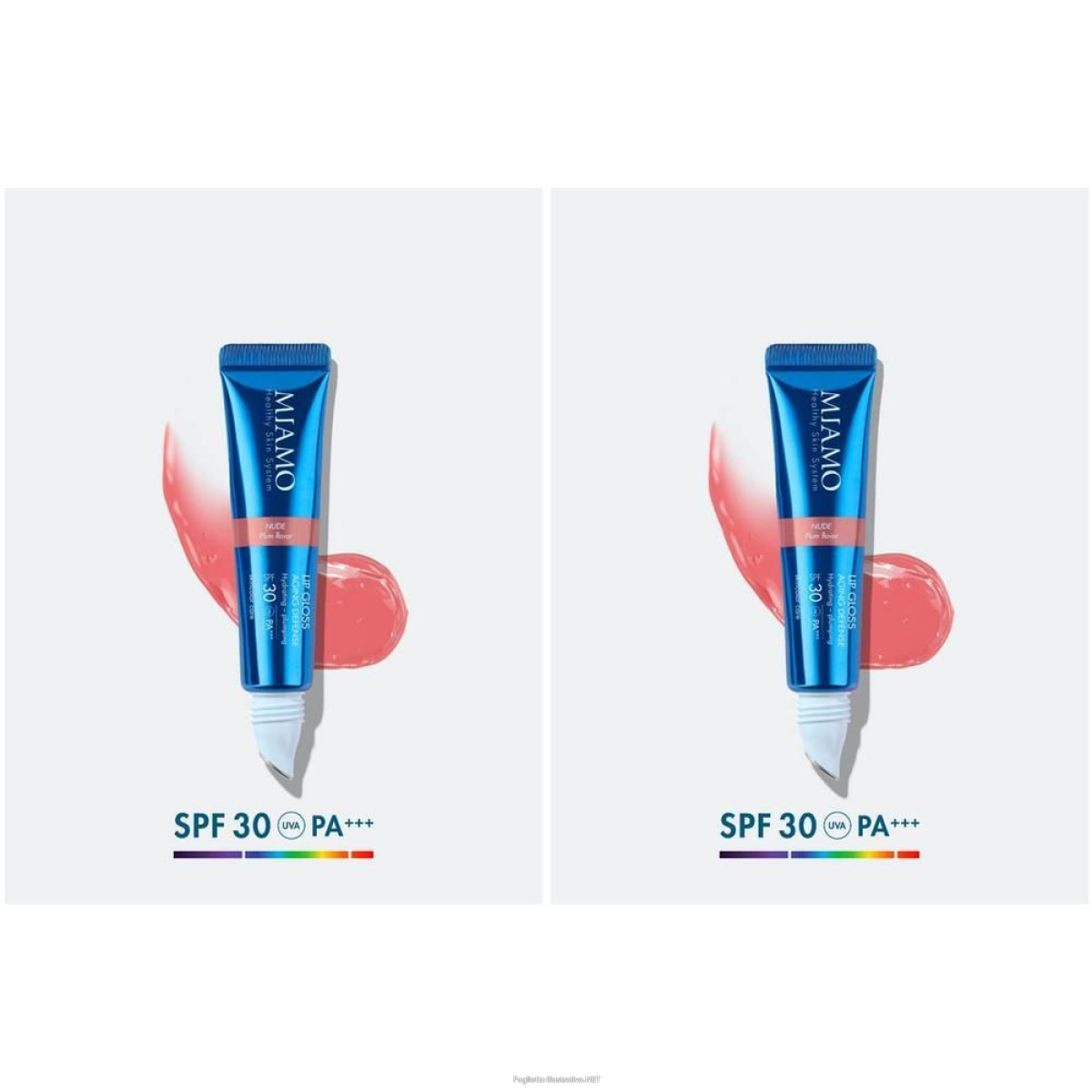 Cerca Offerte di miamo lip gloss aging defense spf 30+ tono nude gusto prugna 2x15 ml e acquista online