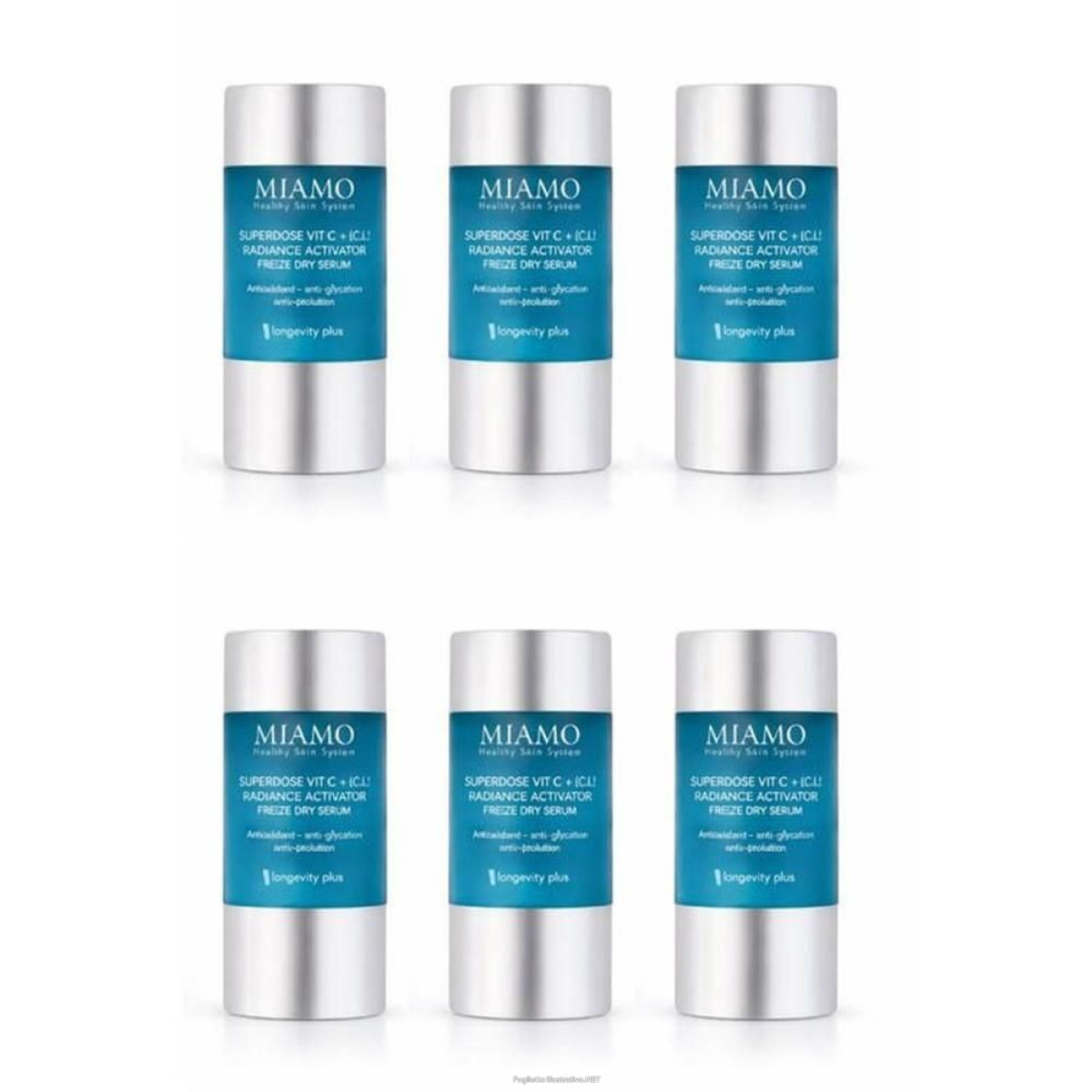 Cerca Offerte di miamo longevity plus superdose vit c + [c,l] radiance activator freeze e acquista online